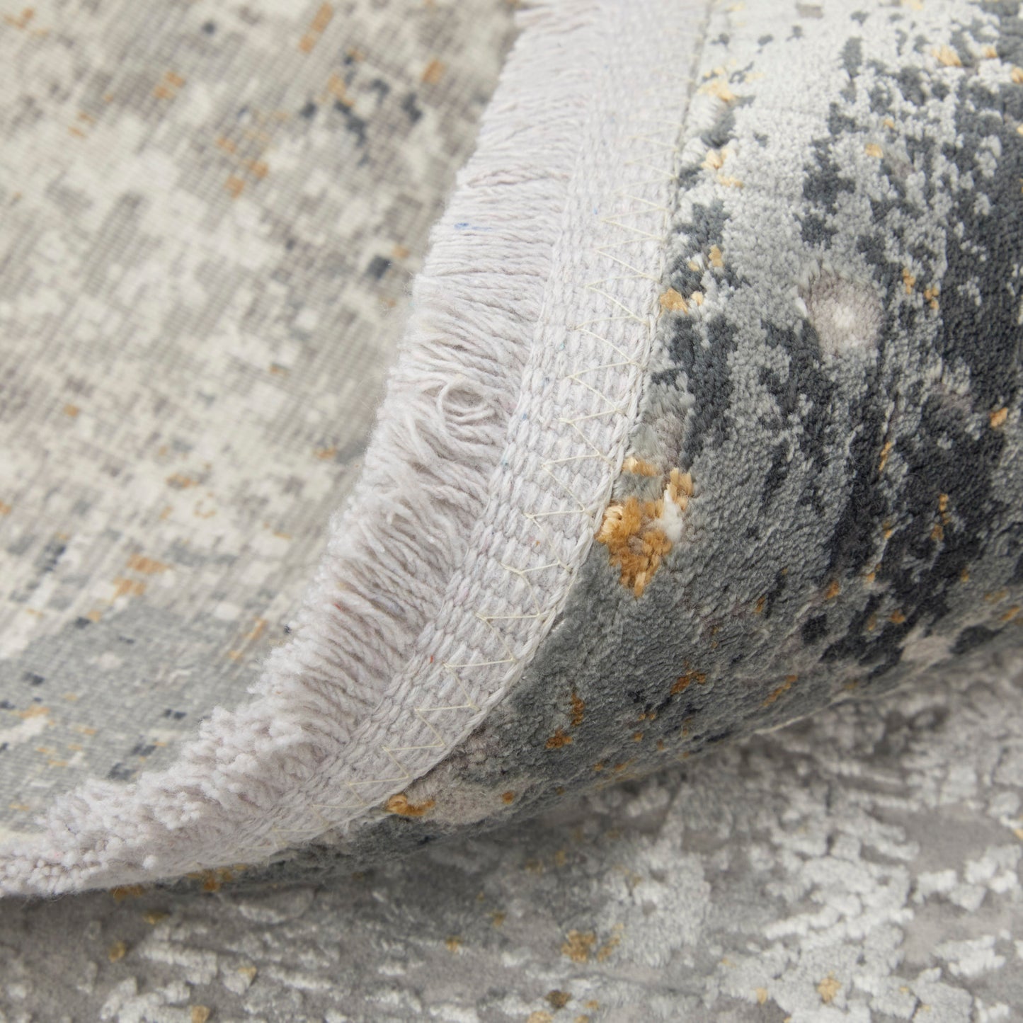 Cadiz Modern/Industrial/Luxury & Glam Ivory/Taupe/Gray Runner  Feizy Rugs Small Parcel,Feizy Rugs,Cadiz,Ivory/Taupe/Gray,3'1" x 10',Runner,Viscose/Acrylic,Modern/Industrial/Luxury & Glam,Turkey