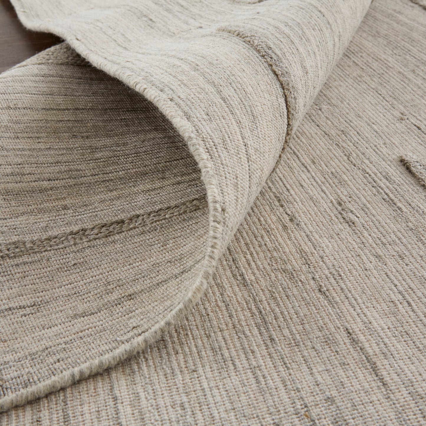 Longridge Modern/Casual/Scandinavian Geometric Ivory/Tan - Feizy Rug