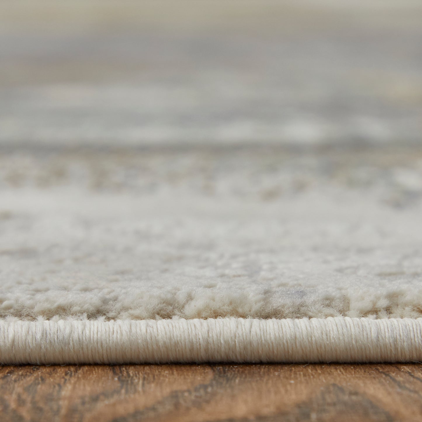 Clio Modern/Industrial/Bohemian & Eclectic Watercolor/Abstract Brown/Gray/Black - Feizy Rug