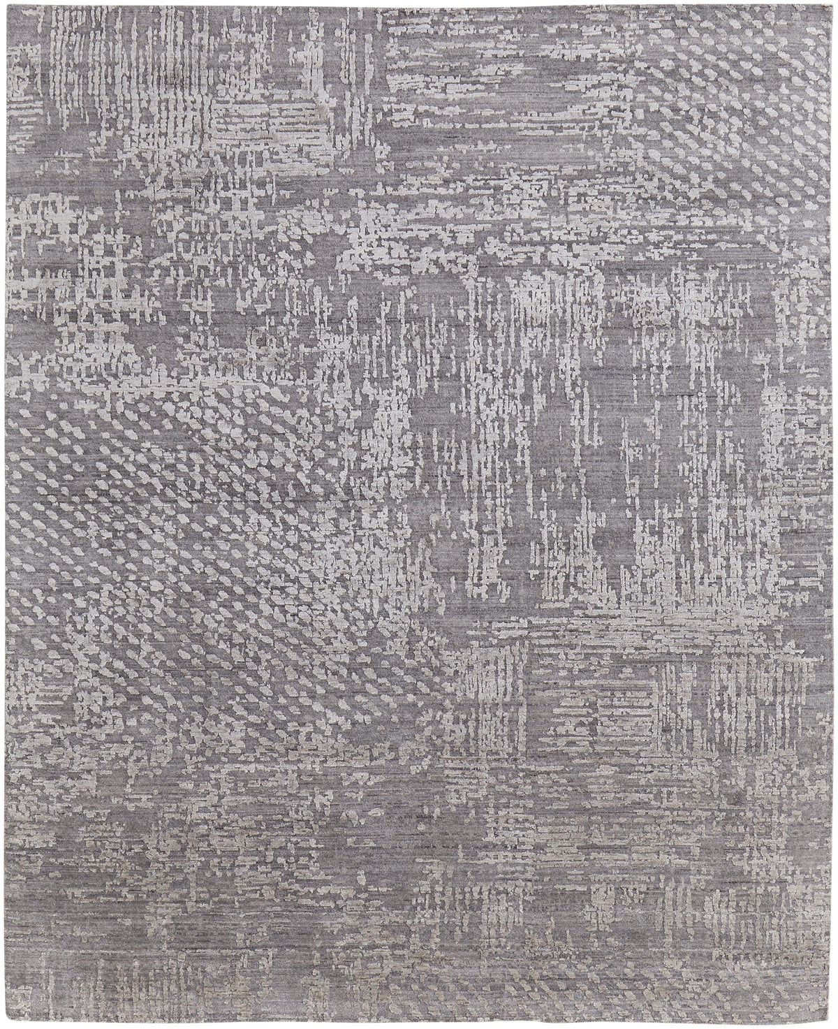 Eastfield Modern/Casual Abstract/Distressed Gray 69A9 - Feizy Rug