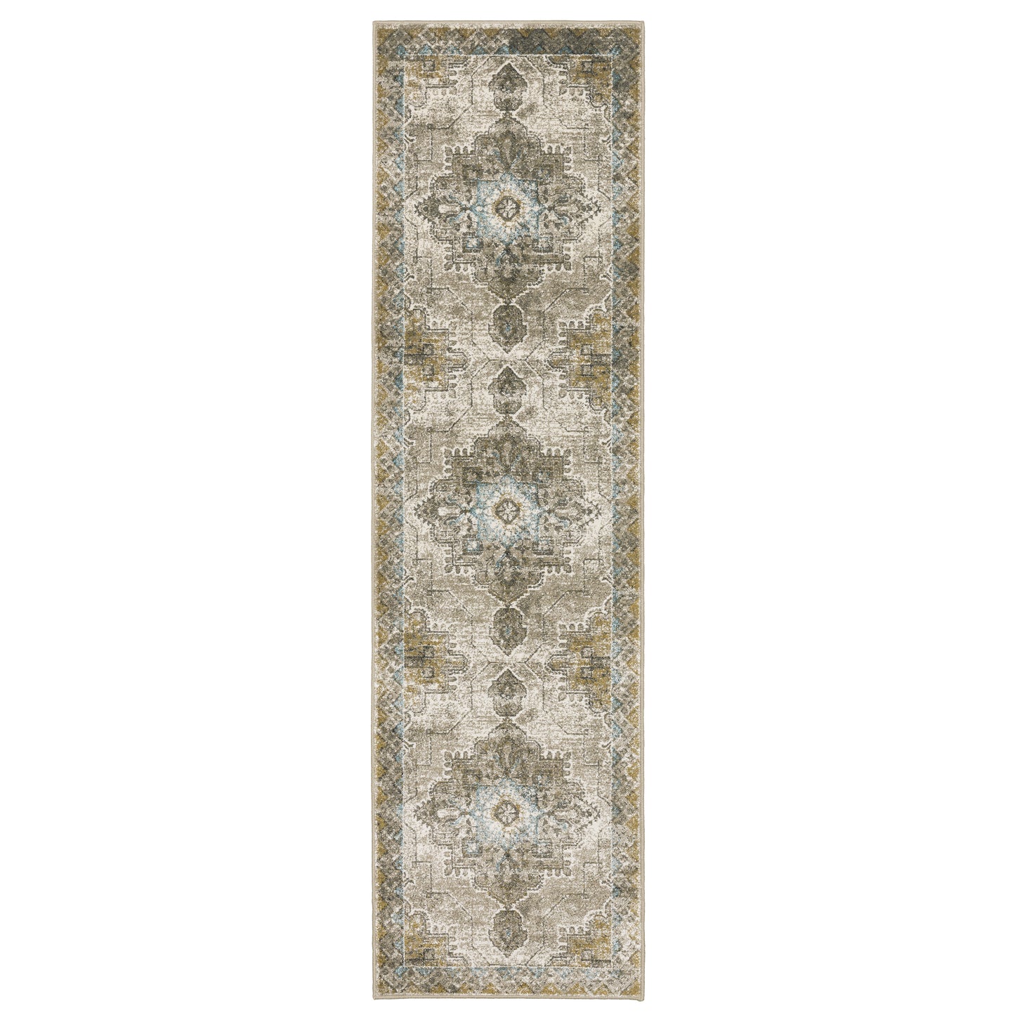 VENICE 1104W Grey Rug - ORIENTAL WEAVERS