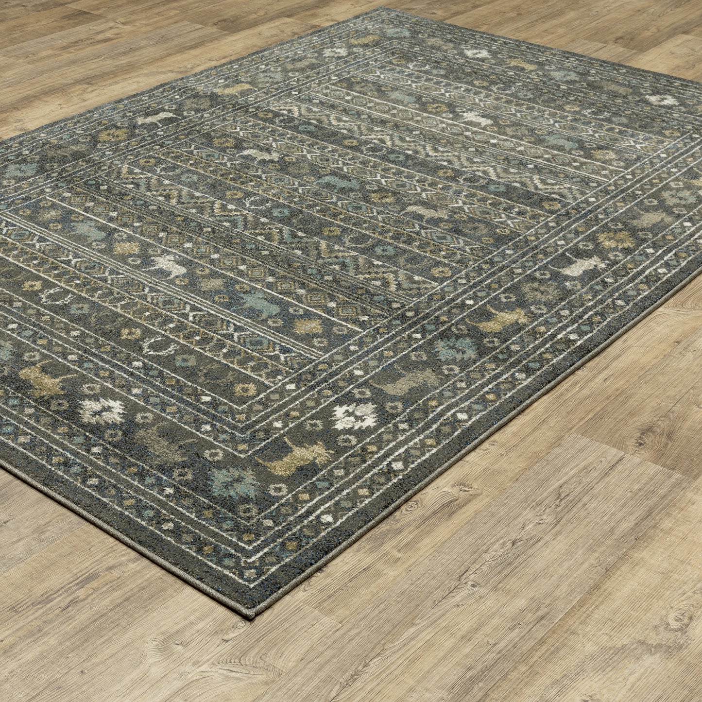 VENICE 095E8 Blue Rug - ORIENTAL WEAVERS
