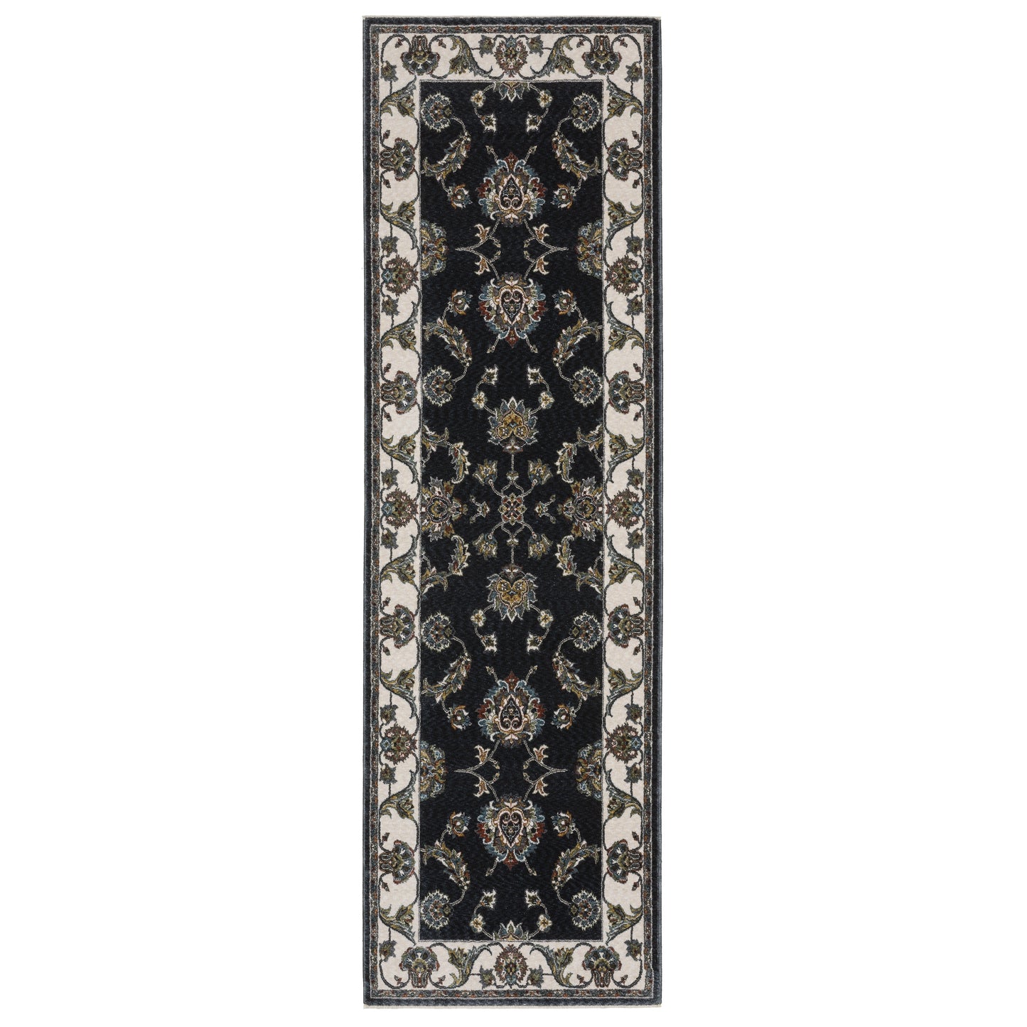 VIVIAN VI01B Navy Rug - ORIENTAL WEAVERS