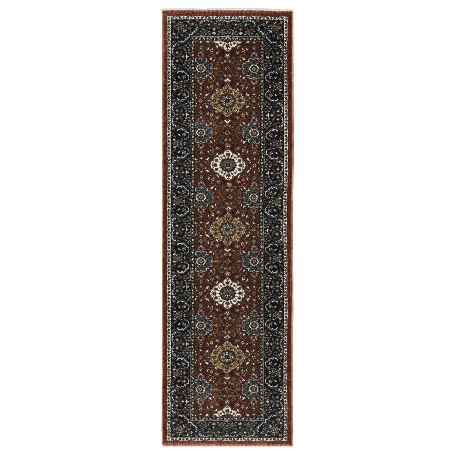 VIVIAN VI04B Red Rug - ORIENTAL WEAVERS