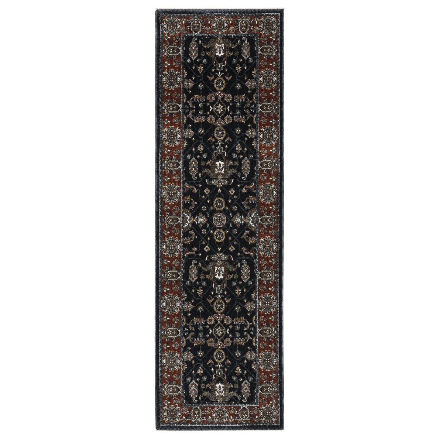VIVIAN VI05A Navy Rug - ORIENTAL WEAVERS
