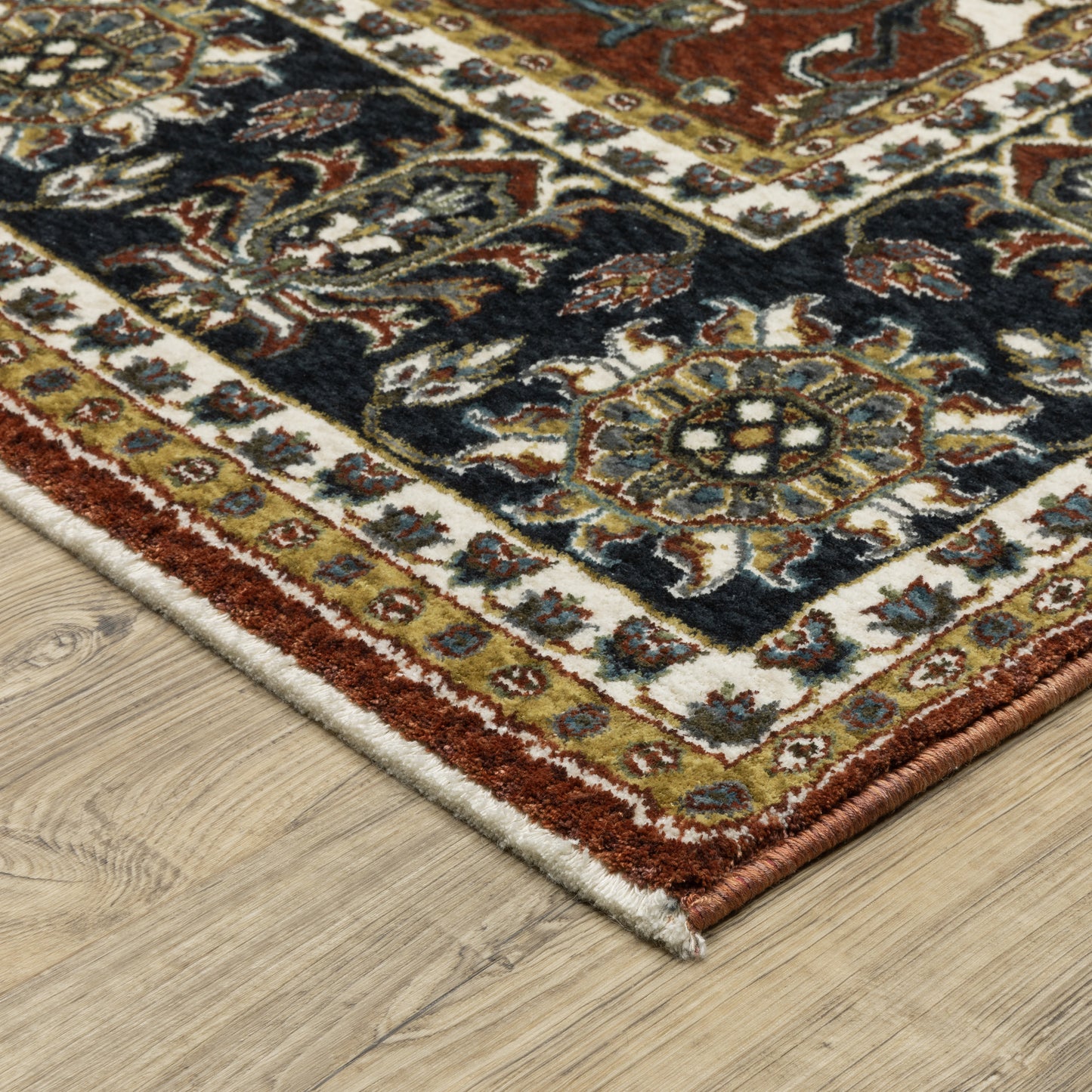VIVIAN VI05X Red Rug - ORIENTAL WEAVERS
