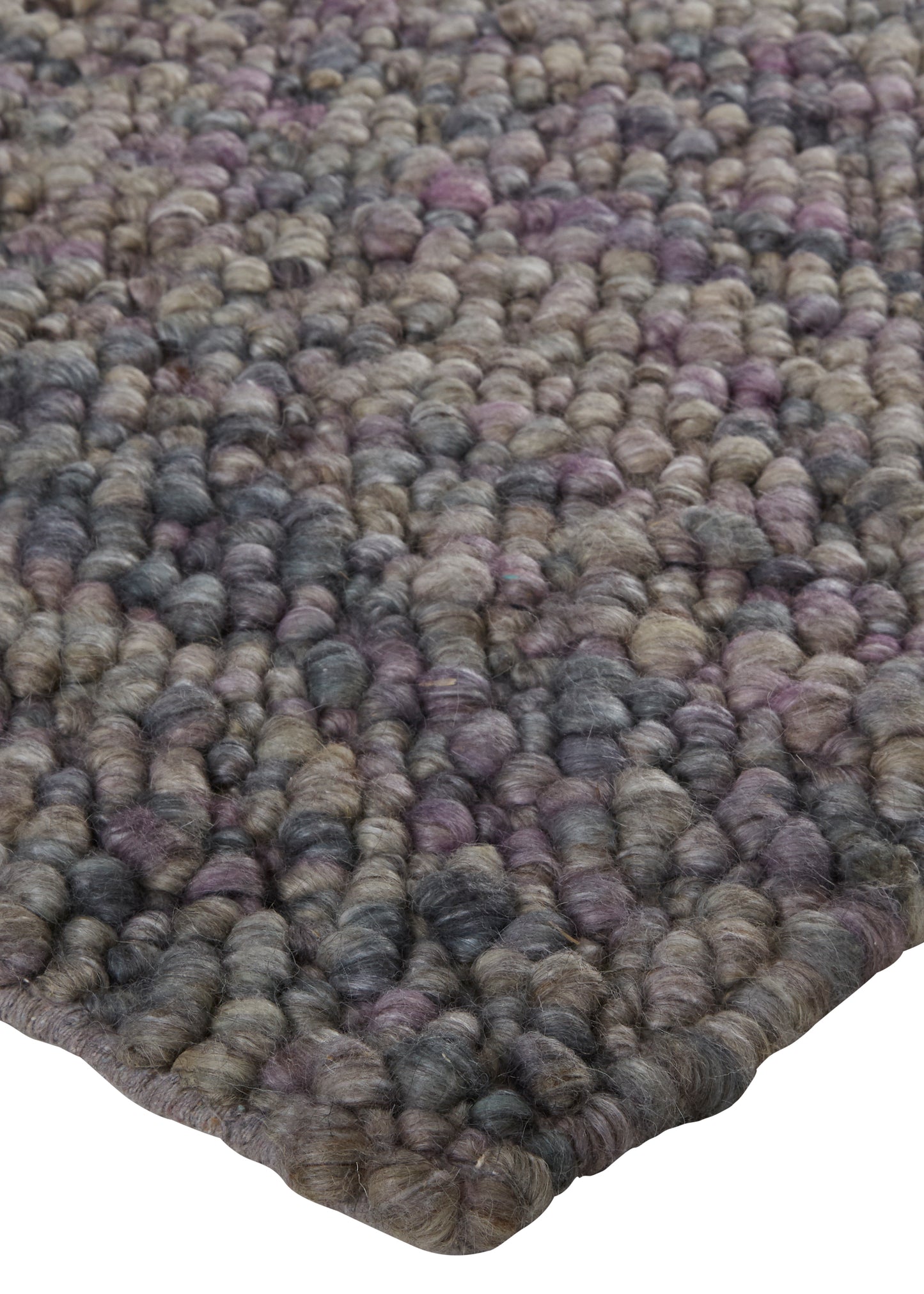 Berkeley Transitional/Casual Purple/Taupe/Gray Area Rug