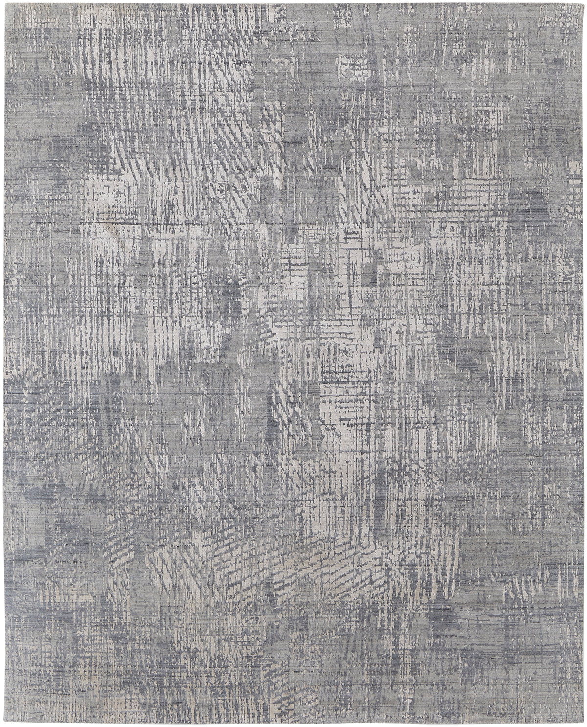Eastfield Modern/Casual Abstract/Distressed Gray 69A1 - Feizy Rug