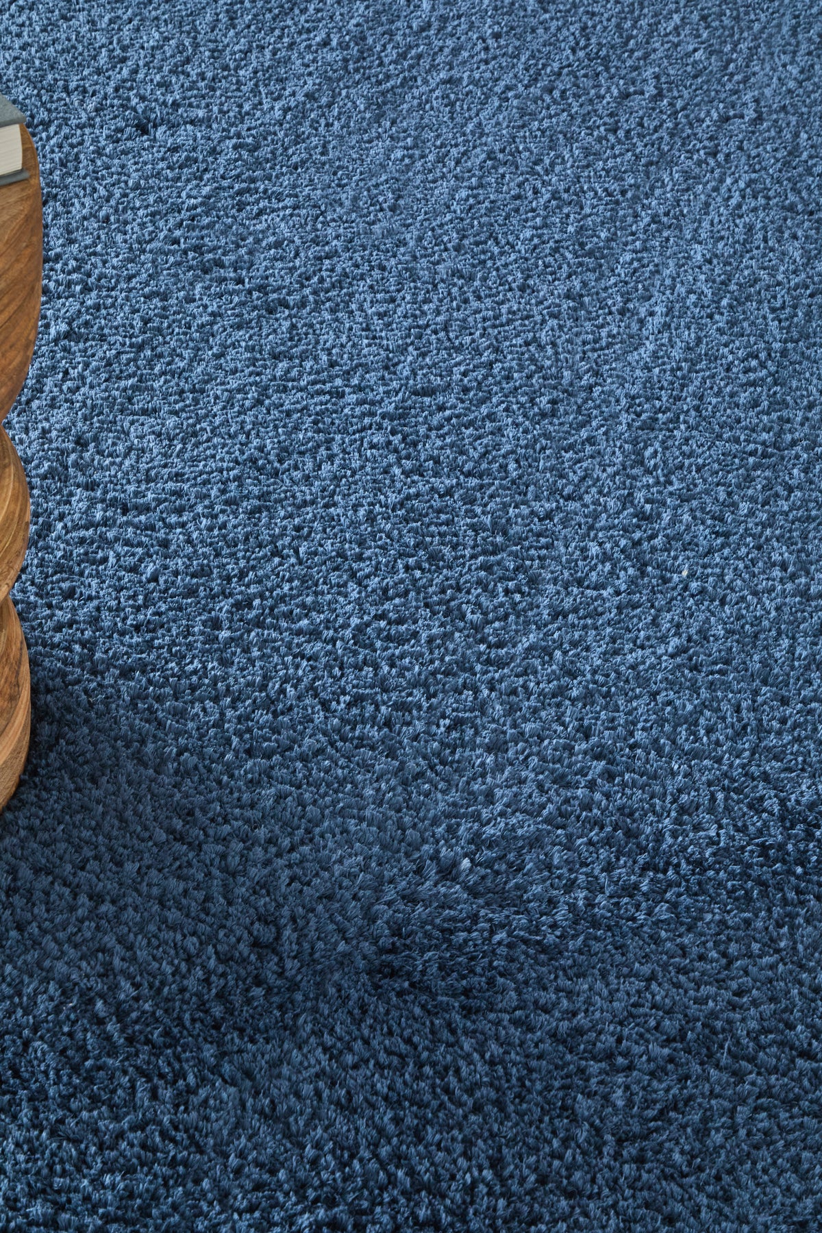 Tula Modern/Classic Solid Blue - Feizy Rug