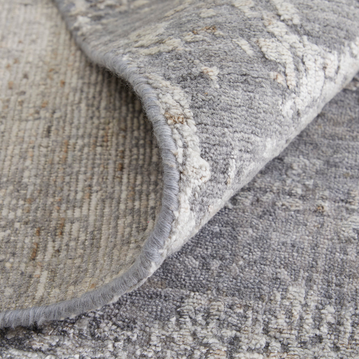Eastfield Modern/Casual Abstract/Distressed Gray 6989 - Feizy Rug