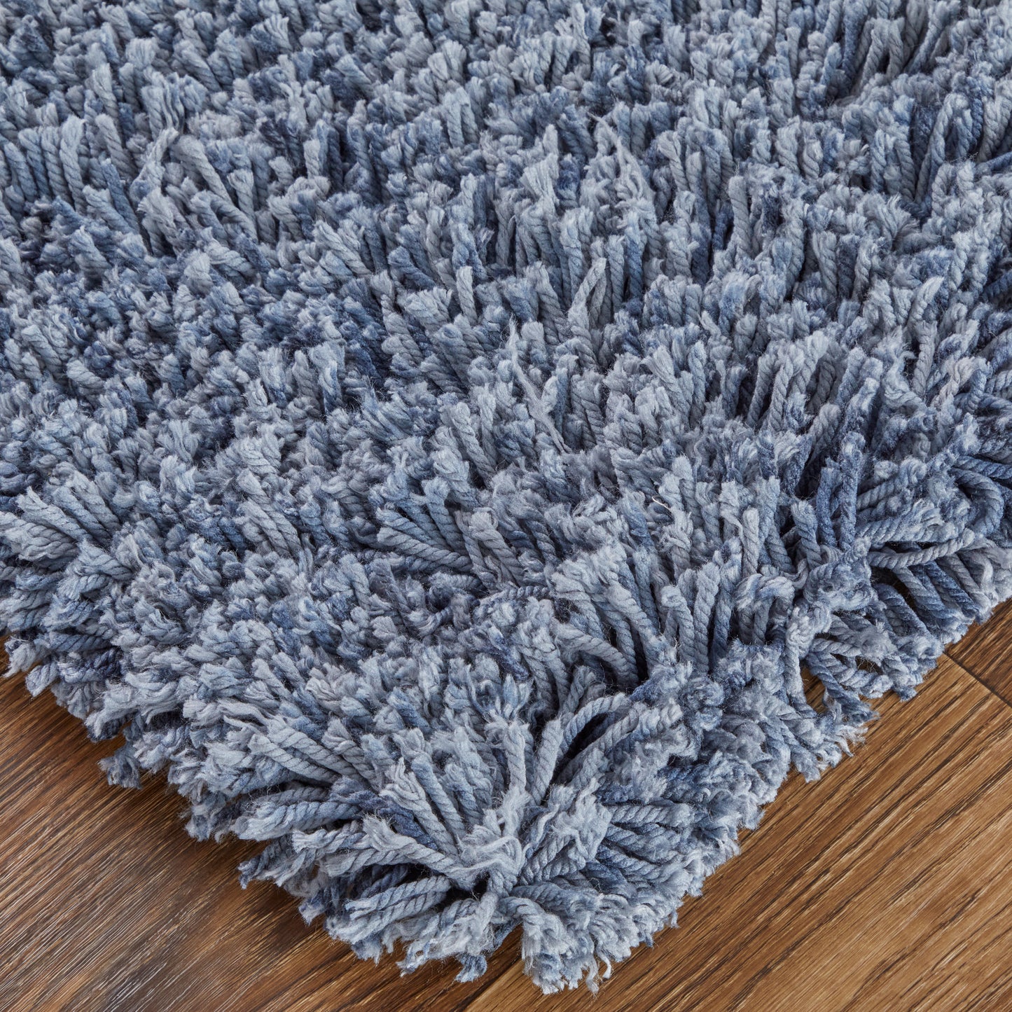 Stoneleigh Modern/Luxury & Glam/Casual Solid Blue - Feizy Rug