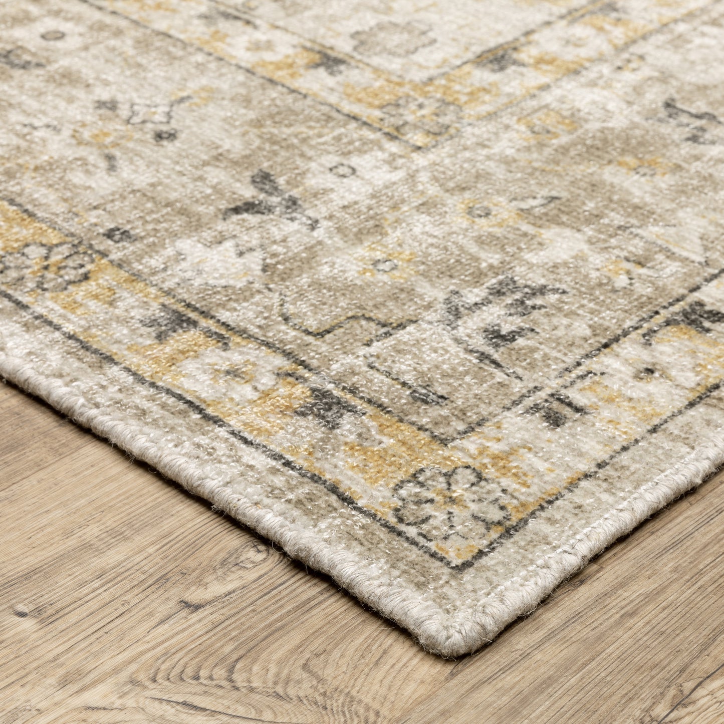 WINDHAM WIN02 Beige Rug - ORIENTAL WEAVERS