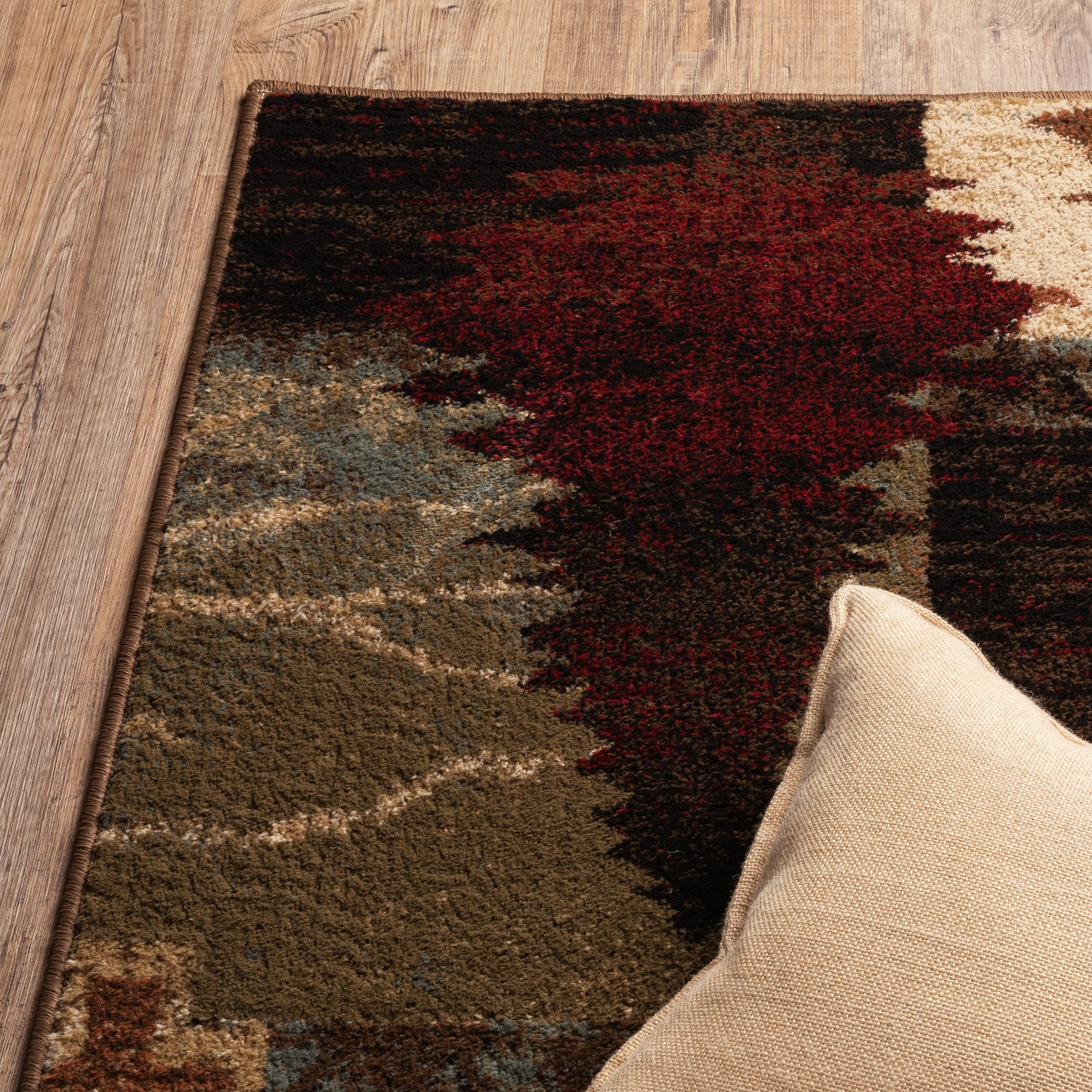 WOODLANDS 9649A Brown Rug - ORIENTAL WEAVERS