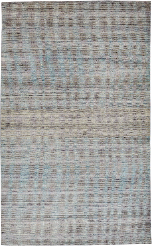 Milan Modern/Industrial Gradient & Ombre Blue/Gray/Purple - Feizy Rug