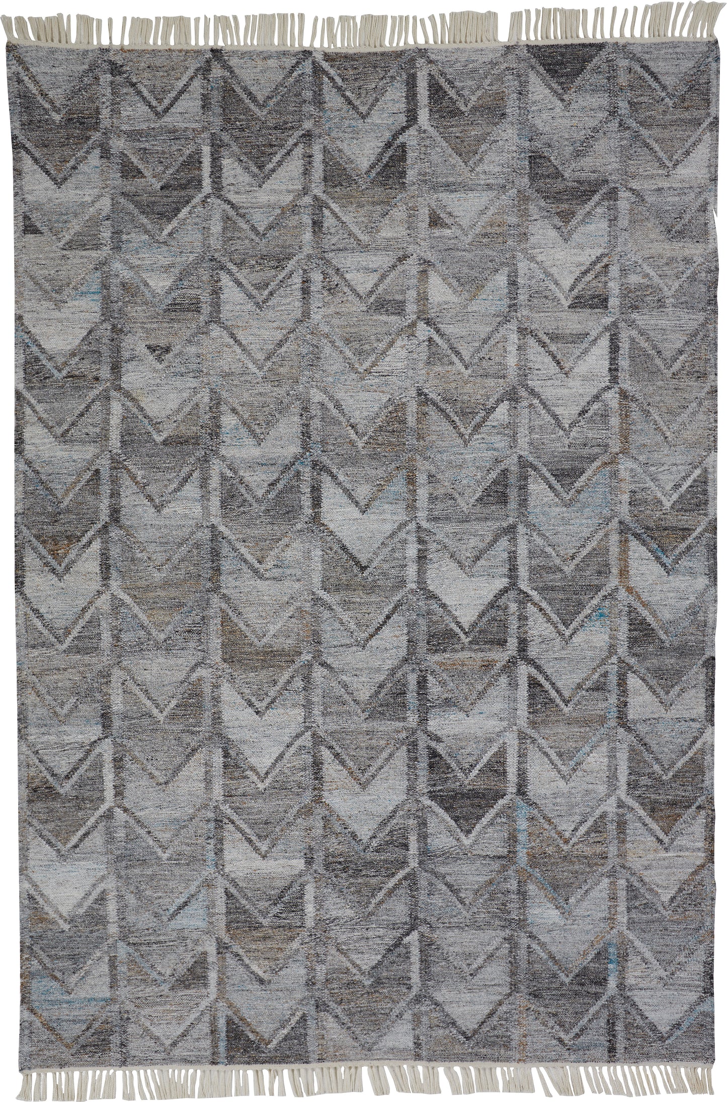 Beckett Transitional/Casual Gray/Silver/Taupe Area Rug