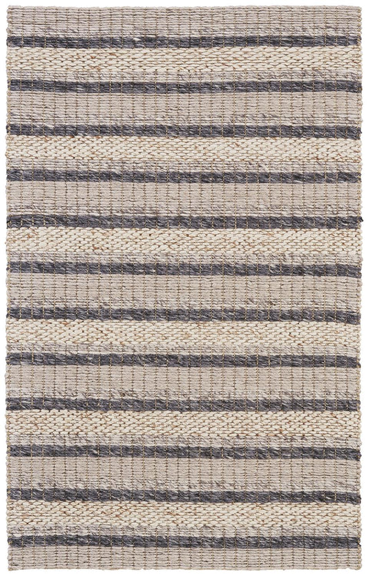 Berkeley Transitional/Casual/Nautical & Coastal Ivory/Tan/Gray Accent Rug