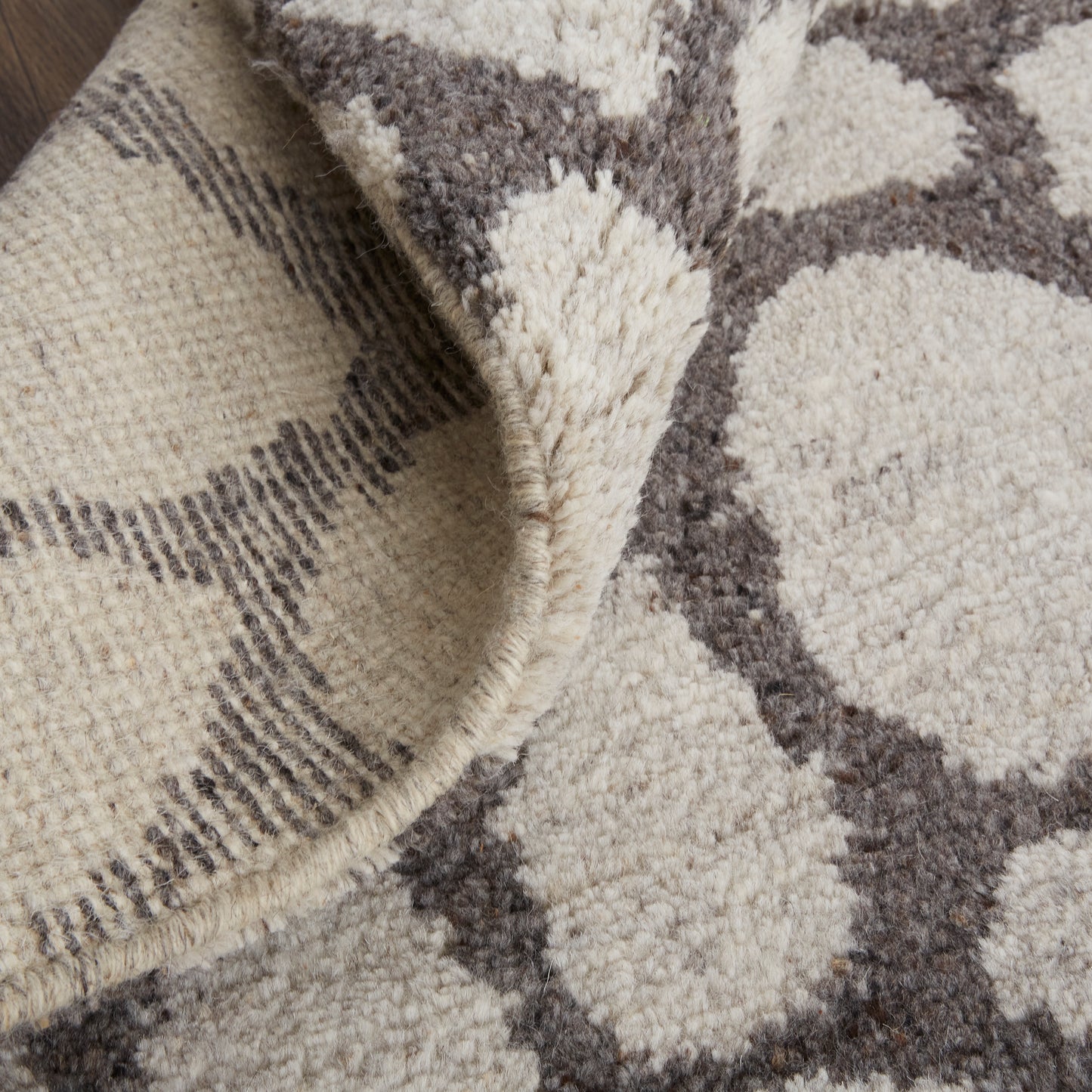 Belden Transitional/Casual/Farmhouse Abstract/Animal Print/Distressed Ivory/Gray - Feizy Rug