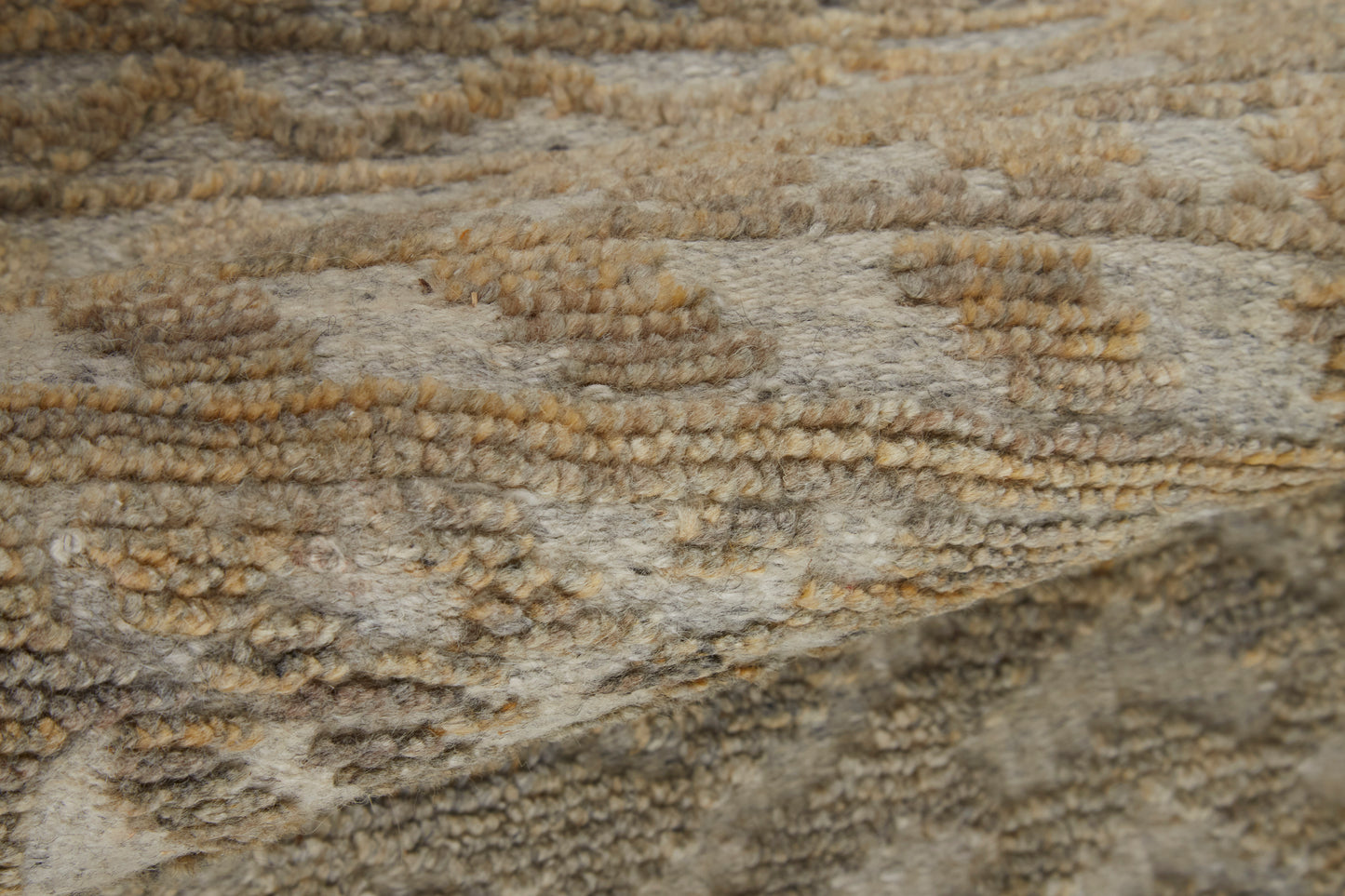Payton Transitional/Global/Natural Geometric/Distressed Gold/Tan/Ivory - Feizy Rug