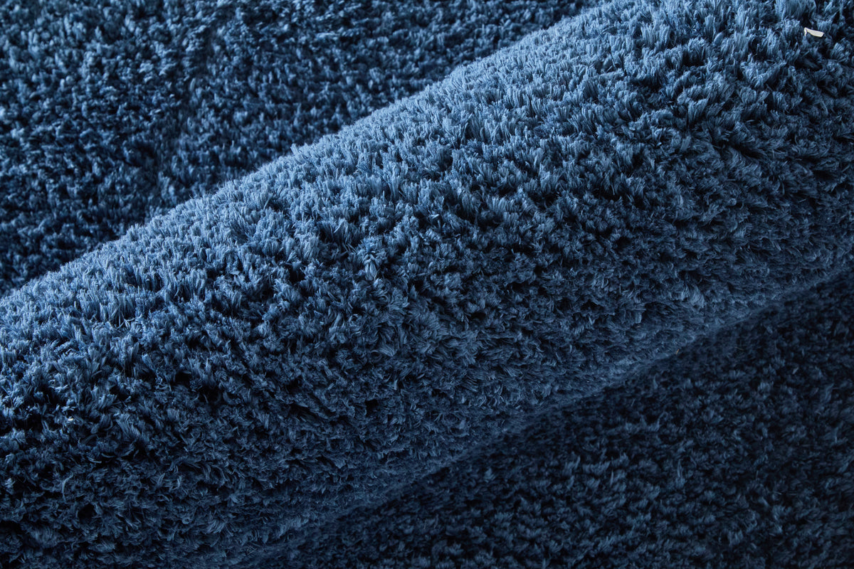 Tula Modern/Classic Solid Blue - Feizy Rug