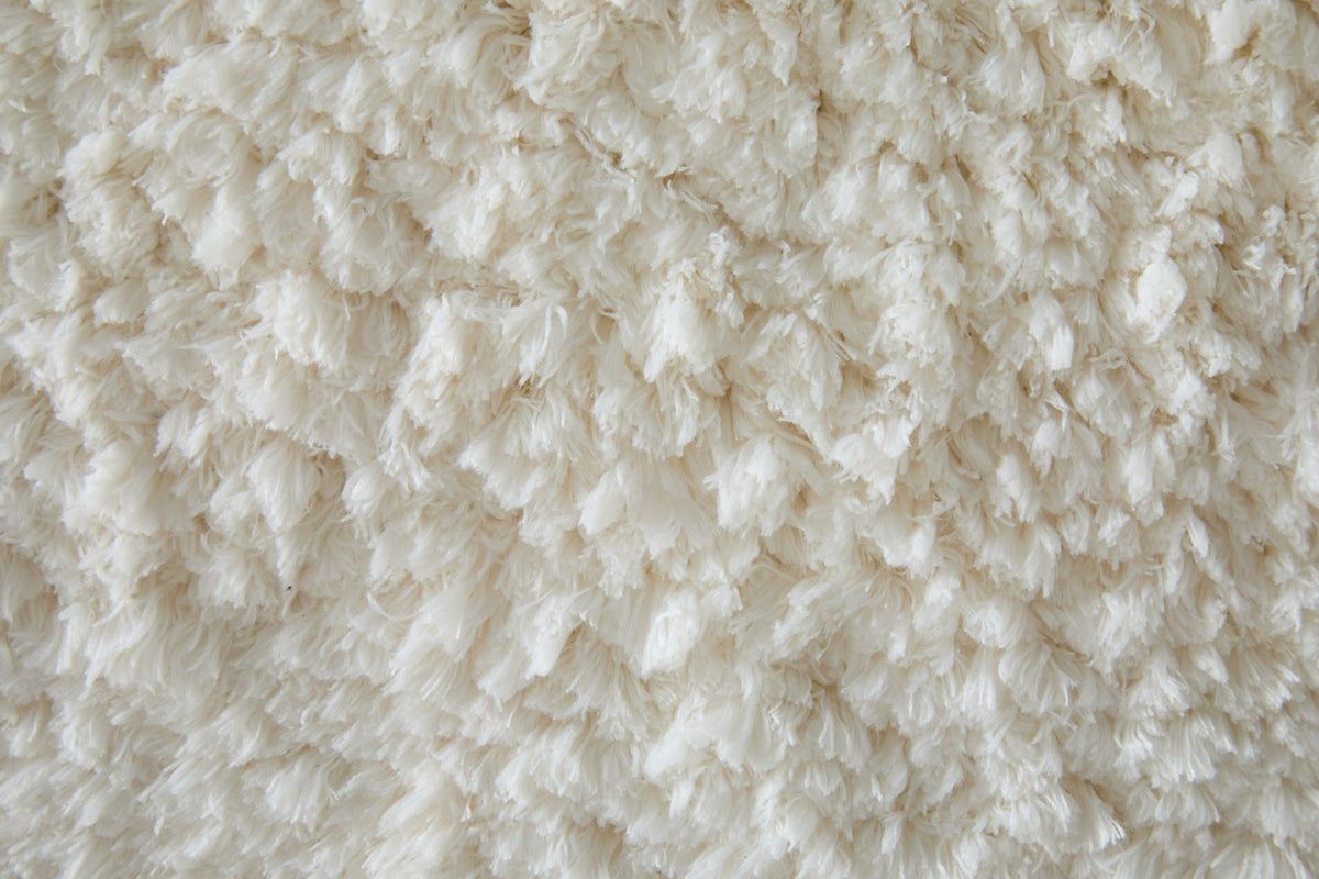 Tula Modern/Classic Solid White - Feizy Rug