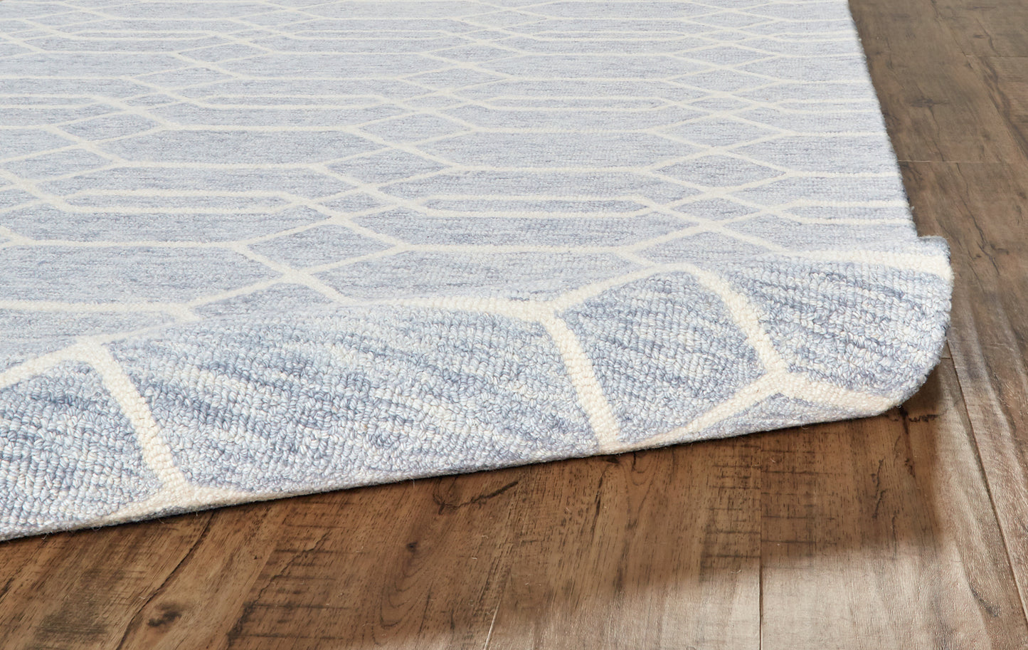 Belfort Transitional/Cottage/Farmhouse Blue/Ivory Accent Rug  Feizy Rugs Small Parcel,Feizy Rugs,Belfort,Blue/Ivory,2' x 3',Accent Rug,Wool,Transitional/Cottage/Farmhouse,India