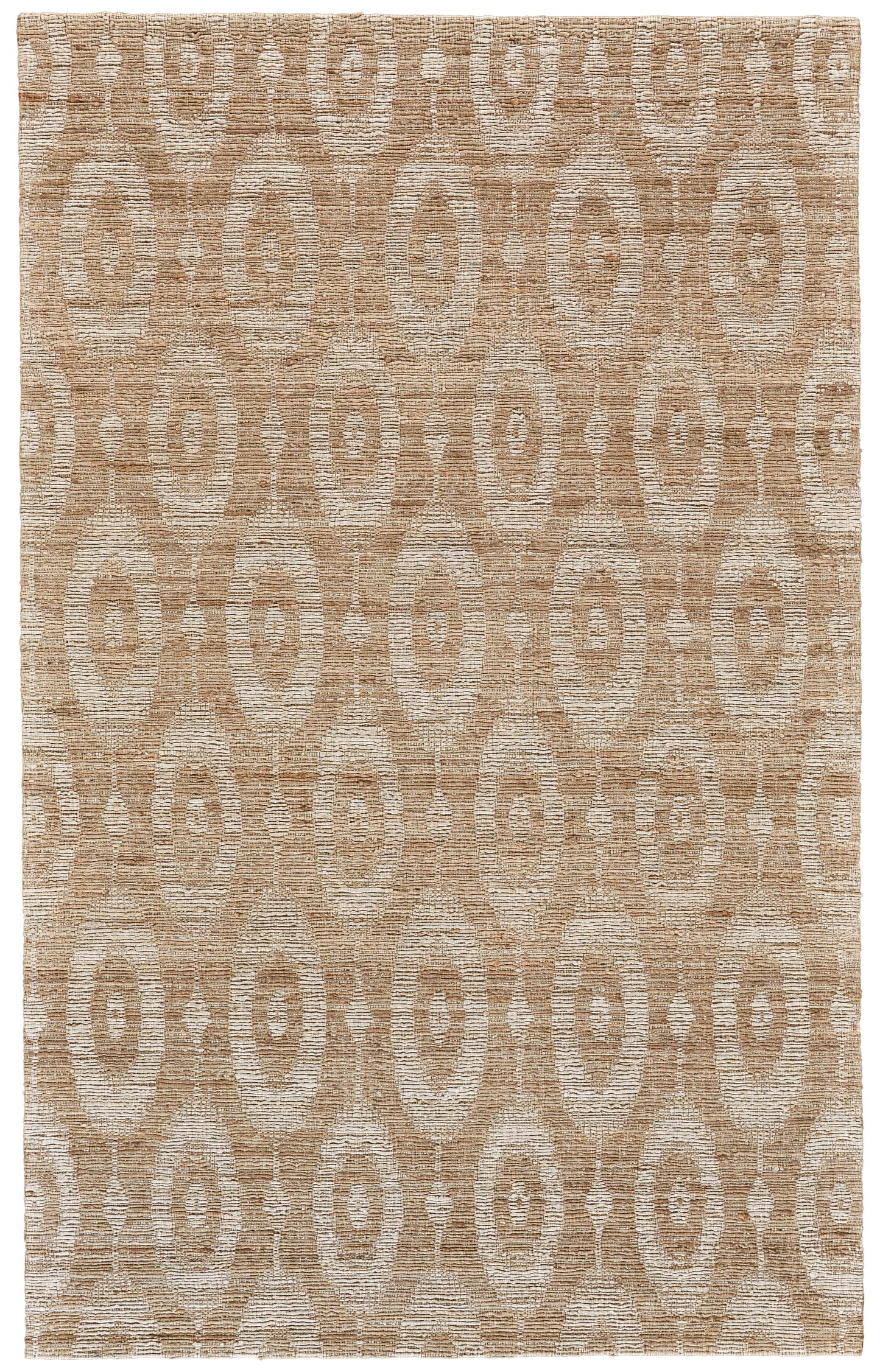 Lilliana Transitional/Casual Geometric/Polka Dots Tan/Ivory - Feizy Rug