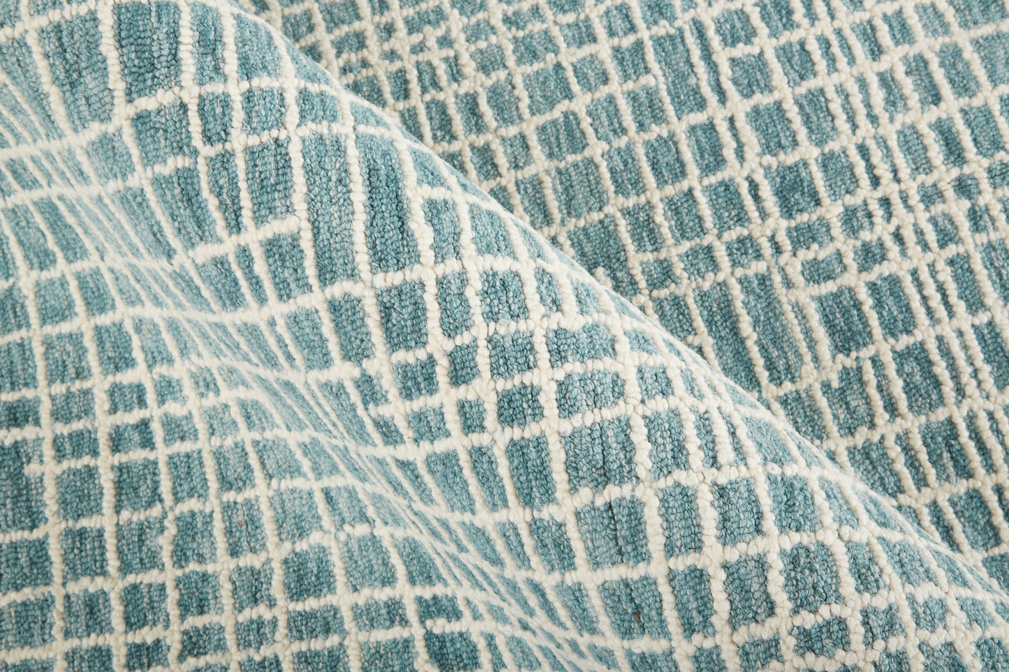Maddox Transitional/Casual Abstract Blue/Green/Ivory - Feizy Rug