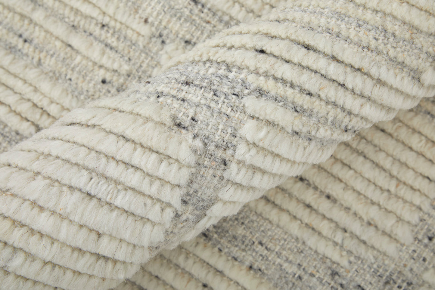 Bluff Modern/Scandinavian/Casual Ivory Accent Rug