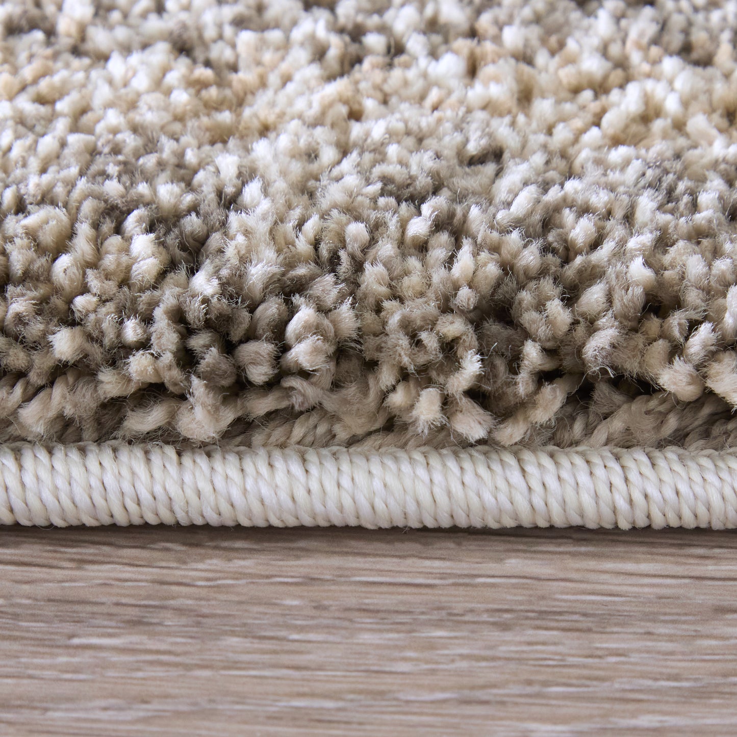 Richmond Modern/Global Geometric/Stripes Ivory/Gray/Tan - Feizy Rug