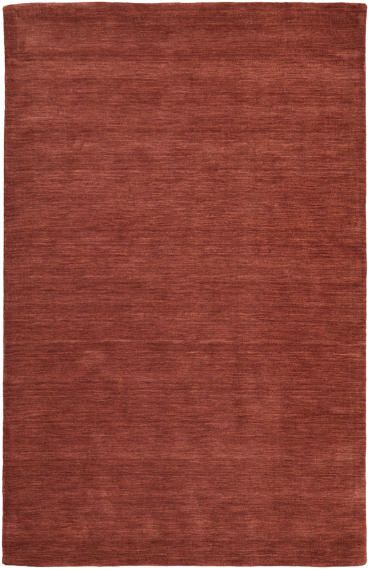 Luna Modern/Casual Orange/Red Accent Rug