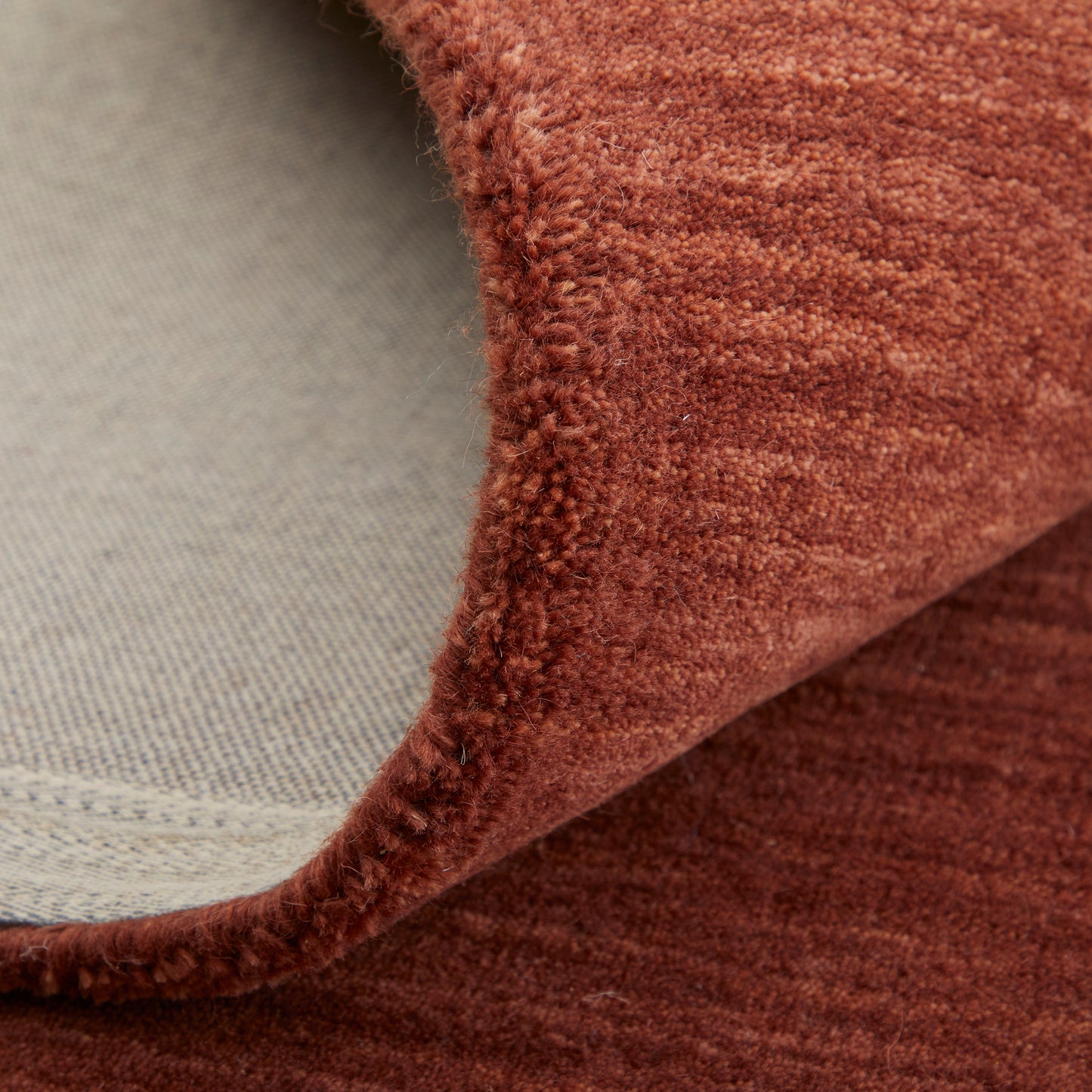 Luna Modern/Casual Orange/Red Accent Rug