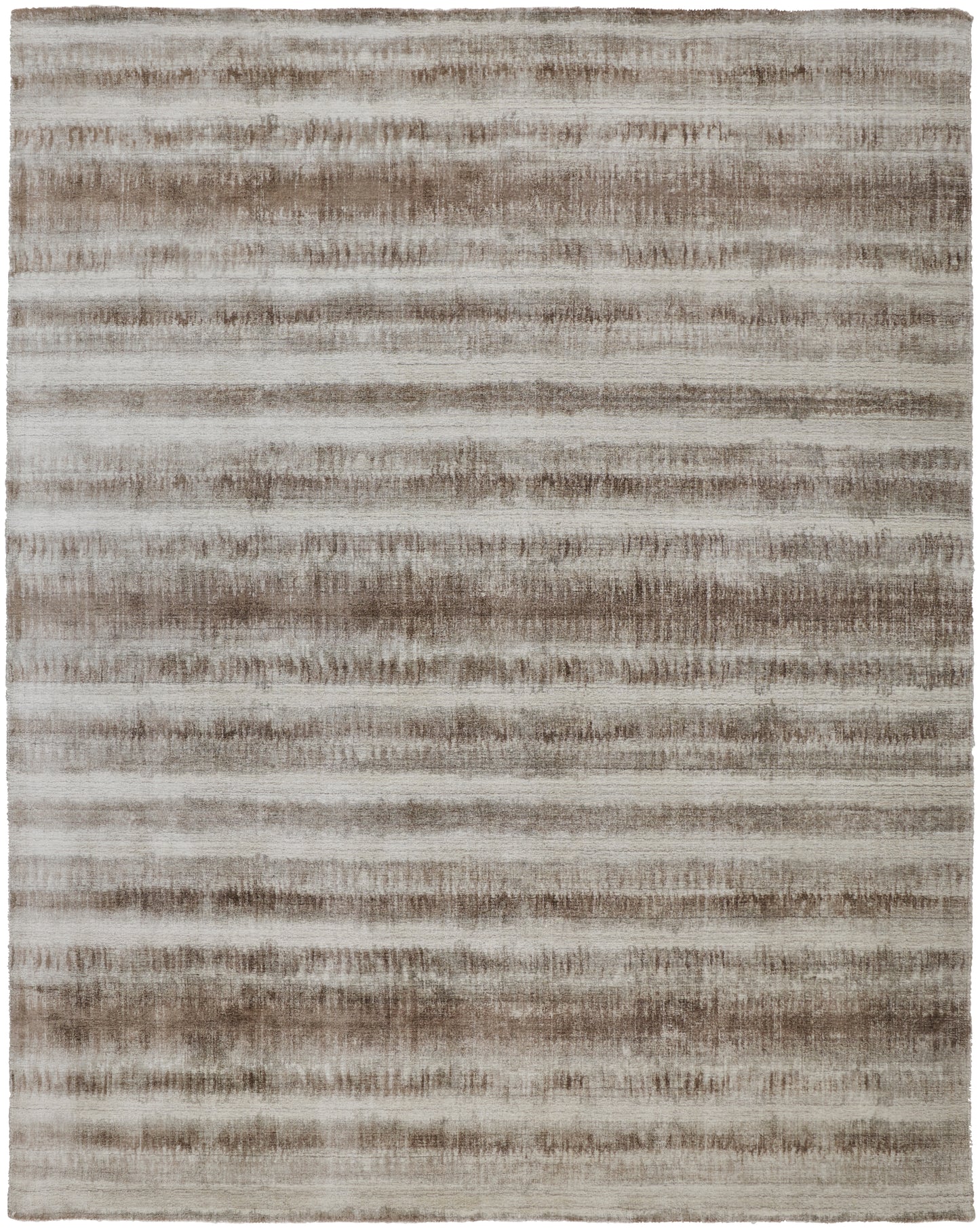 Mackay Transitional/Casual Tan/Ivory/Brown Accent Rug