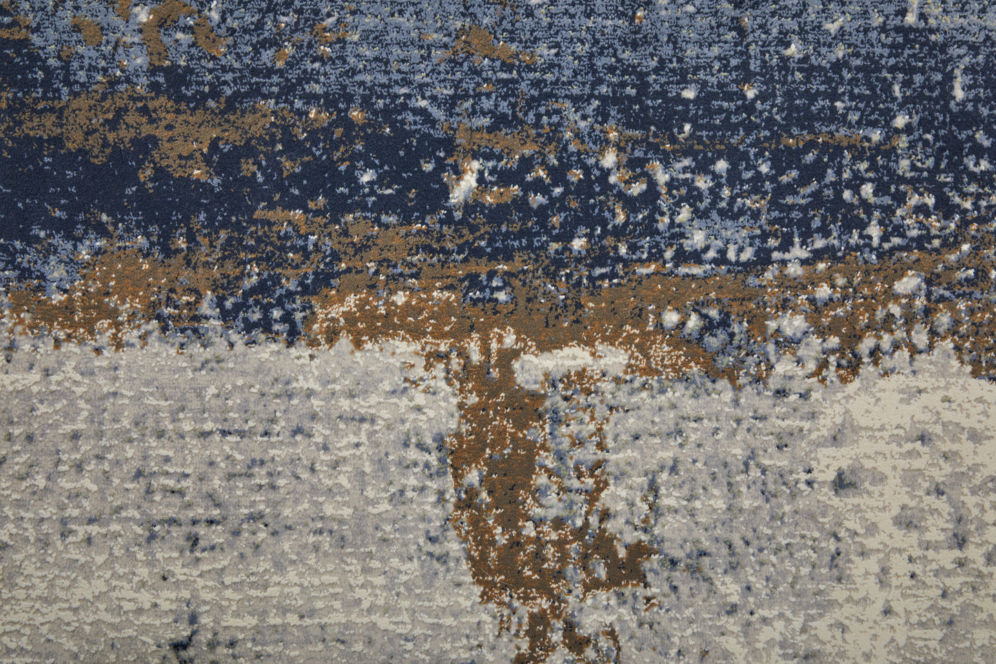 Clio Modern/Bohemian & Eclectic/Casual Ivory/Blue/Brown Runner  Feizy Rugs Small Parcel,Feizy Rugs,Clio,Ivory/Blue/Brown,2'9" x 7'10",Runner,Polypropylene,Modern/Bohemian & Eclectic/Casual,Turkey