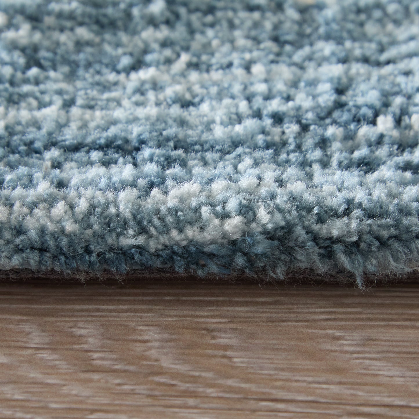 Colton Modern/Bohemian & Eclectic/Industrial Abstract/Geometric/Stripes Blue/Ivory - Feizy Rug