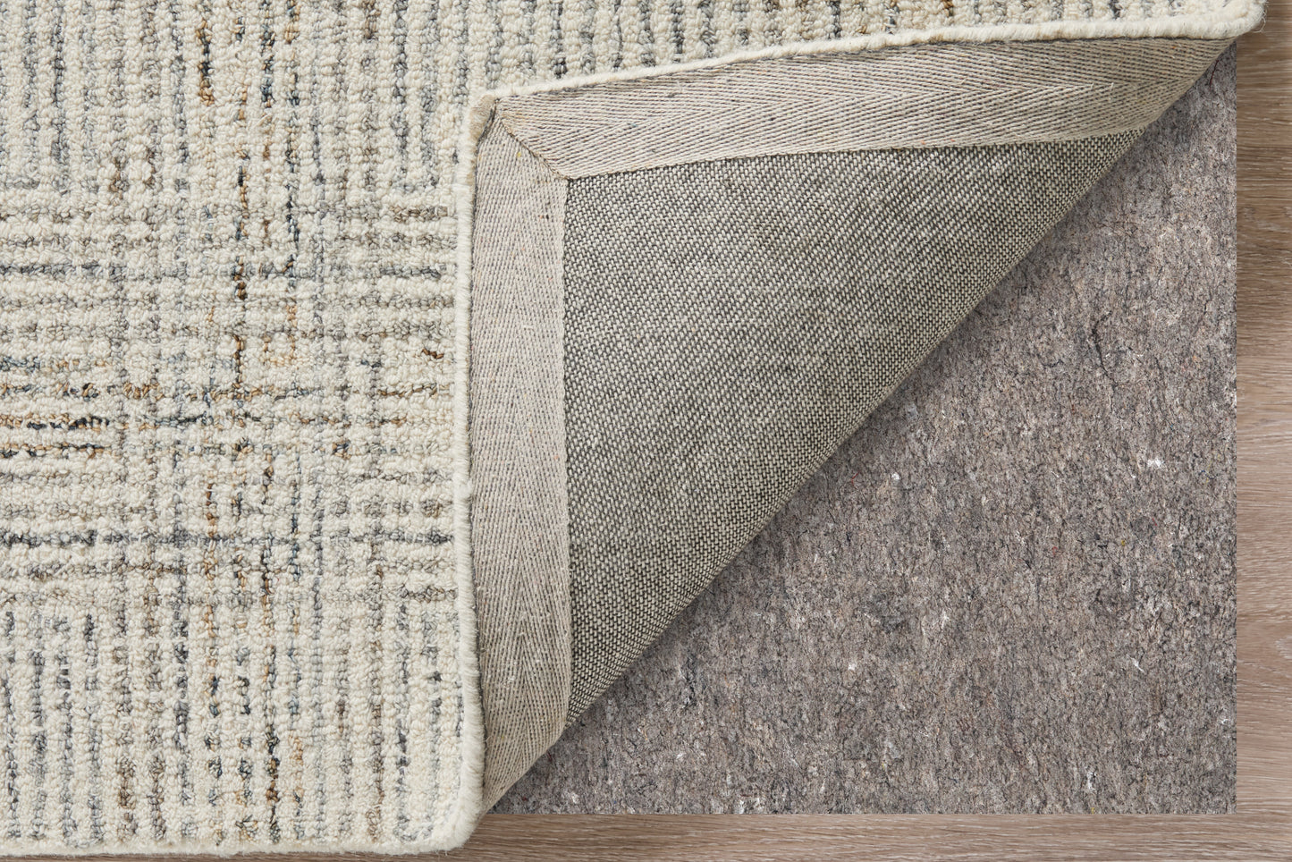 Belfort Transitional/Casual/Industrial Ivory/Gray/Tan Area Rug