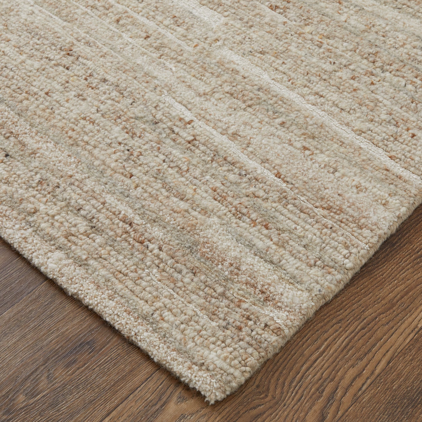 Navaro Modern/Scandinavian/Natural Ivory Area Rug