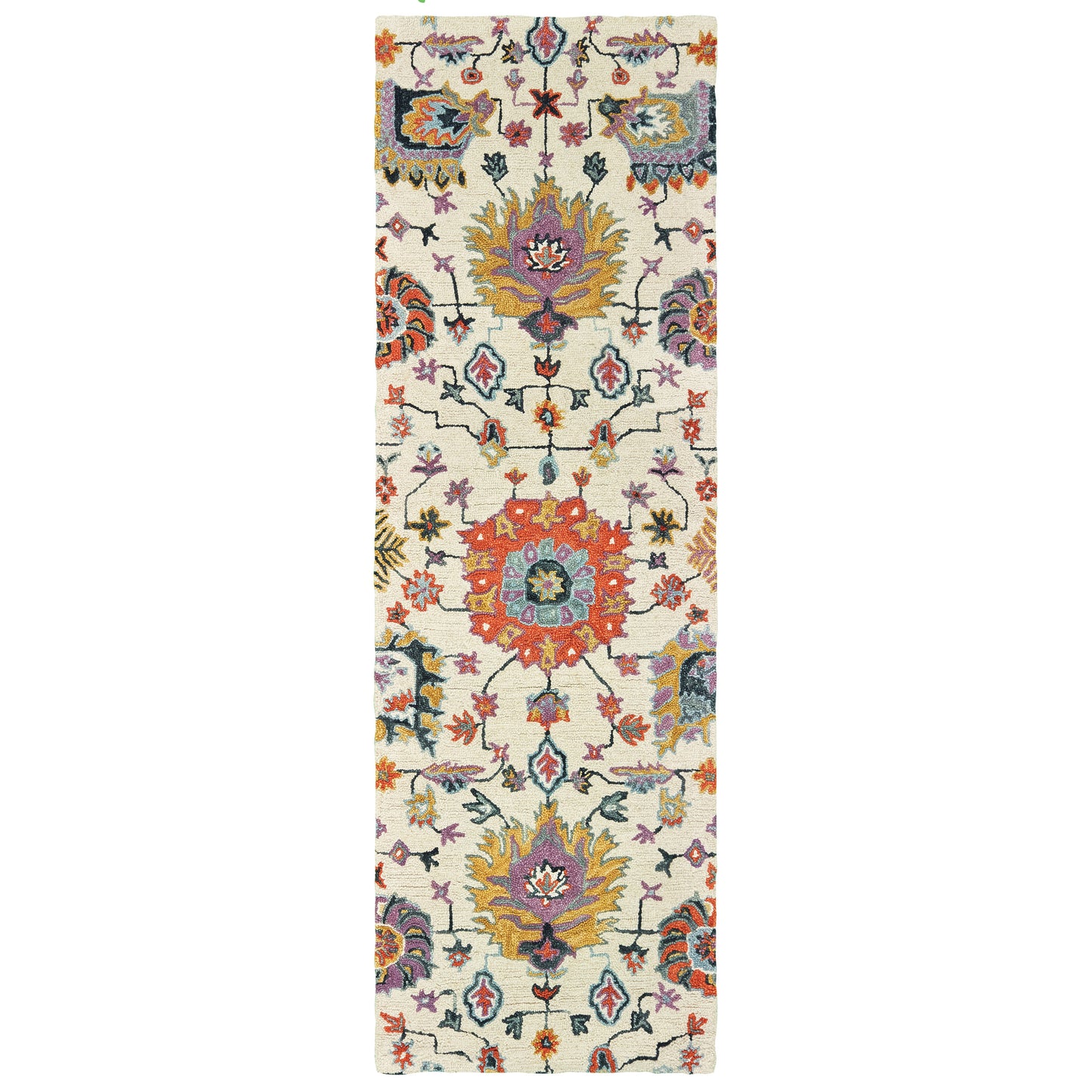 ZAHRA 75502 Ivory Rug - ORIENTAL WEAVERS