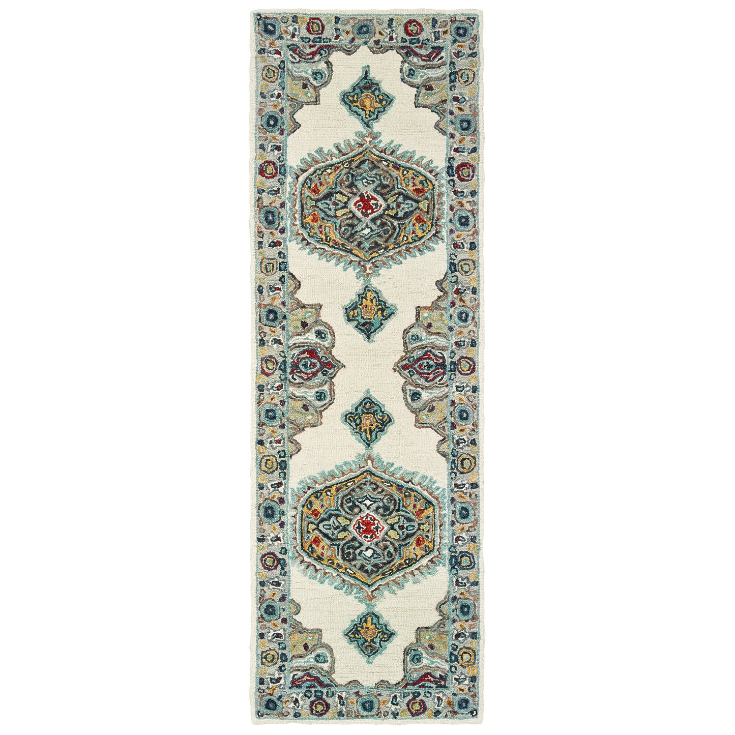 ZAHRA 75505 Ivory Rug - ORIENTAL WEAVERS