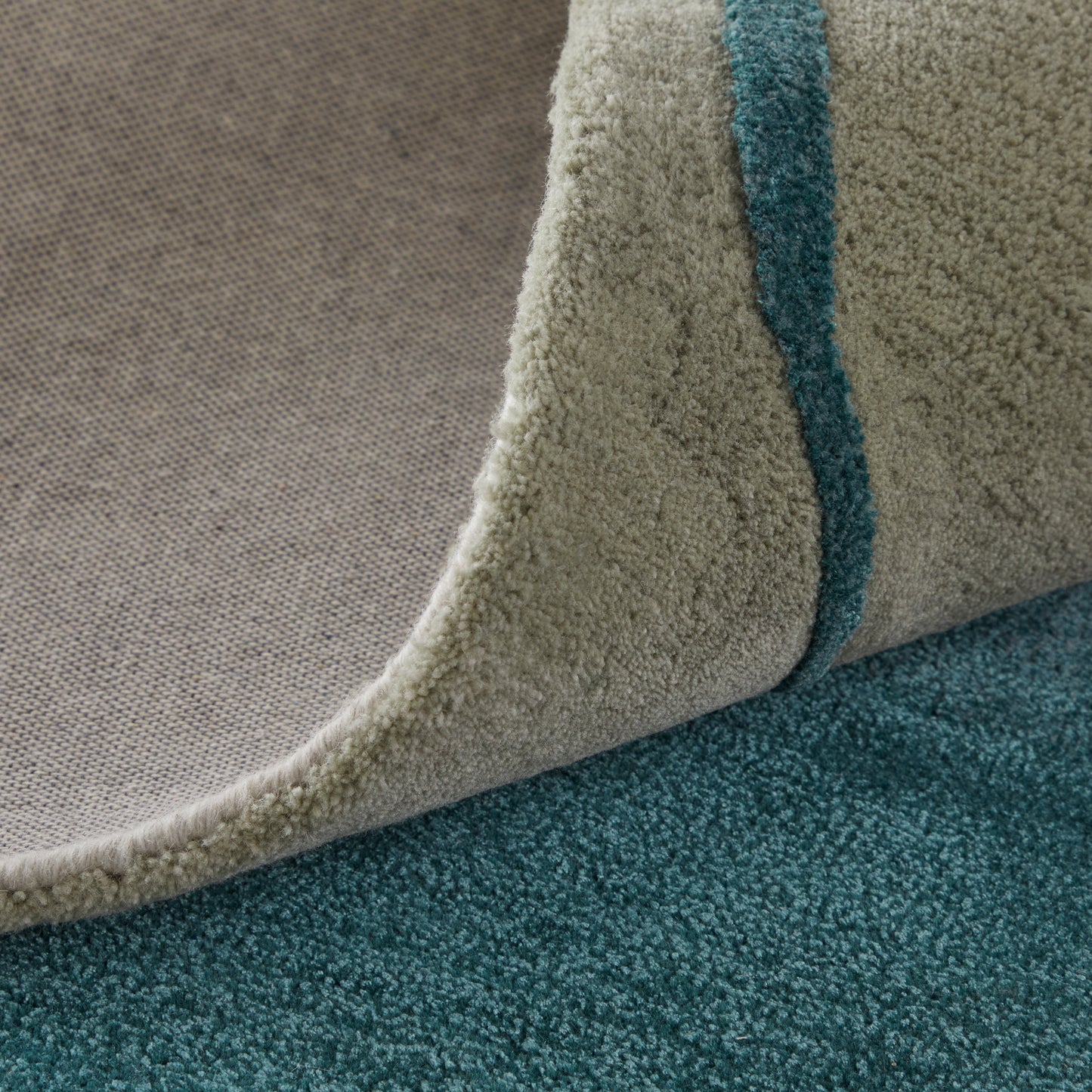 Anya Transitional/Industrial/Casual Abstract/Watercolor Blue/Gray/Ivory - Feizy Rug