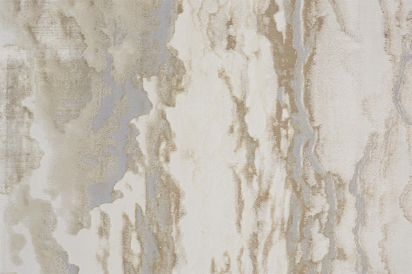 Aura Modern/Casual/Global Ivory/Tan/Gray Accent Rug