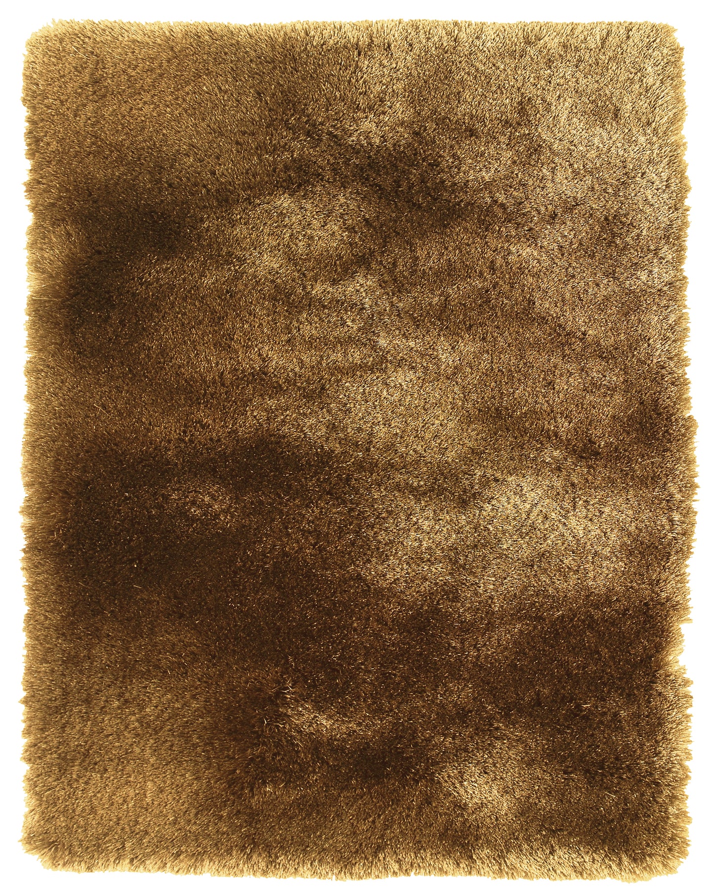 Indochine Modern/Luxury & Glam/Casual Solid Brown/Gold - Feizy Rug