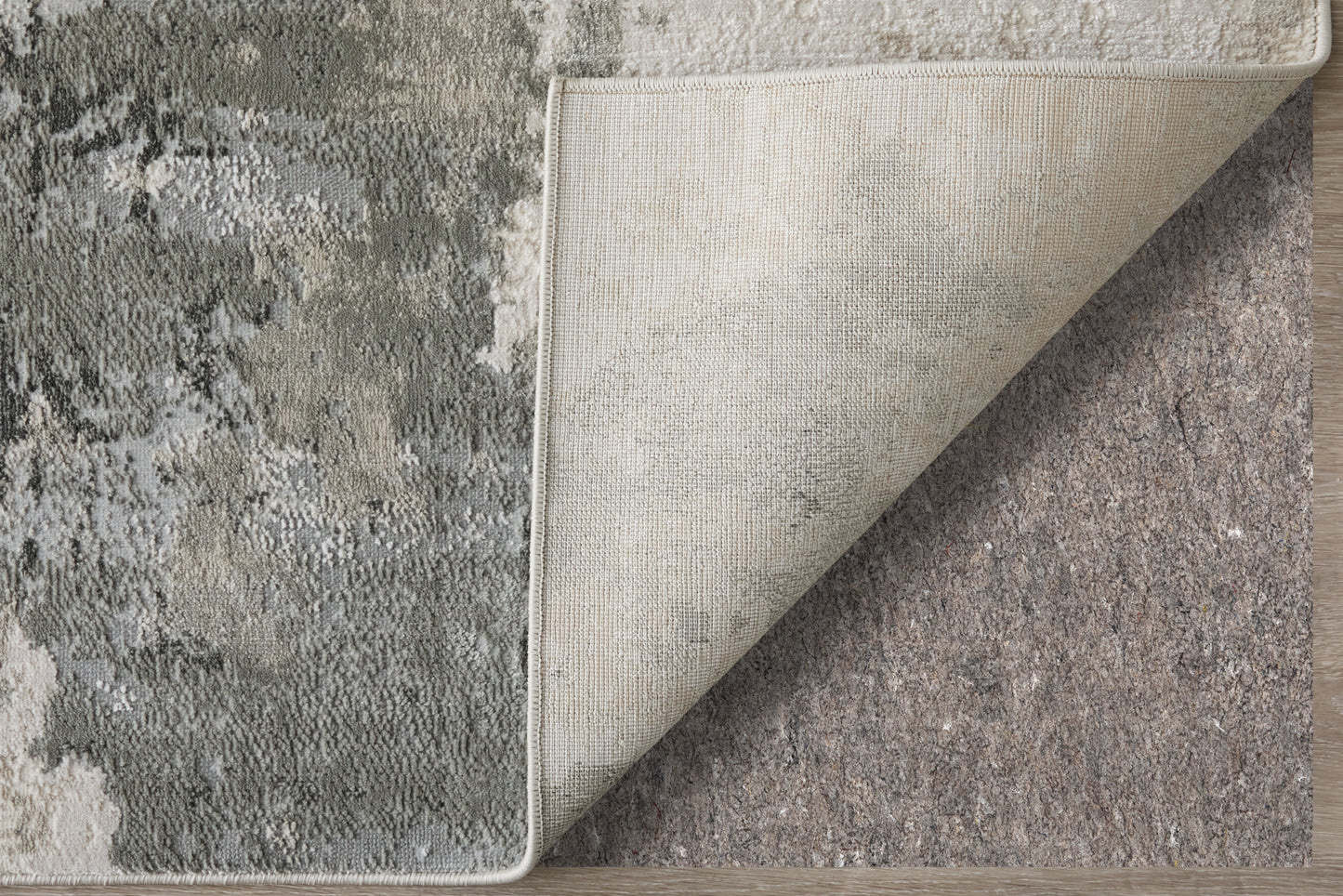 Prasad Modern/Casual Ivory/Gray Runner  Feizy Rugs Small Parcel,Feizy Rugs,Prasad,Ivory/Gray,2'10" x 7'10",Runner,Polypropylene/Polyester,Modern/Casual,Turkey