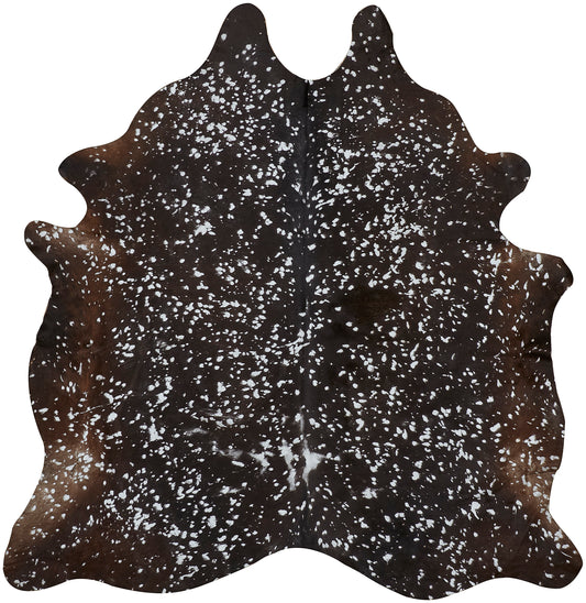 Ellyse Transitional/Cabin & Lodge Animal Print Silver/Brown - Feizy Rug