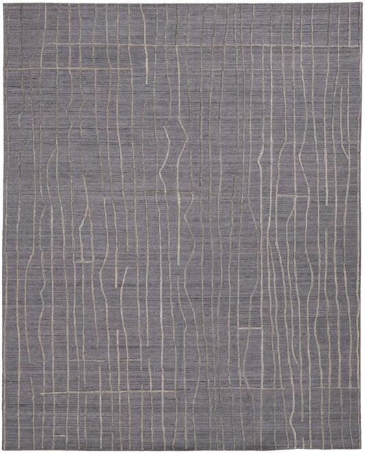 Haverhill Transitional/Casual Gray/Silver Area Rug