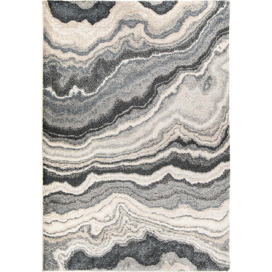 Mystical 7010 Taupe Inkwell Rug - Orian