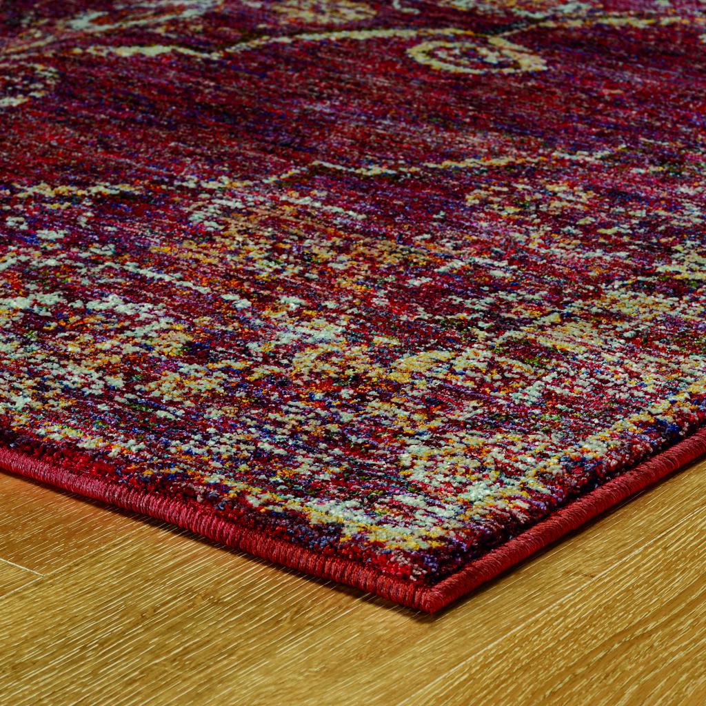 ANDORRA 7135e Red Rug - Oriental weavers