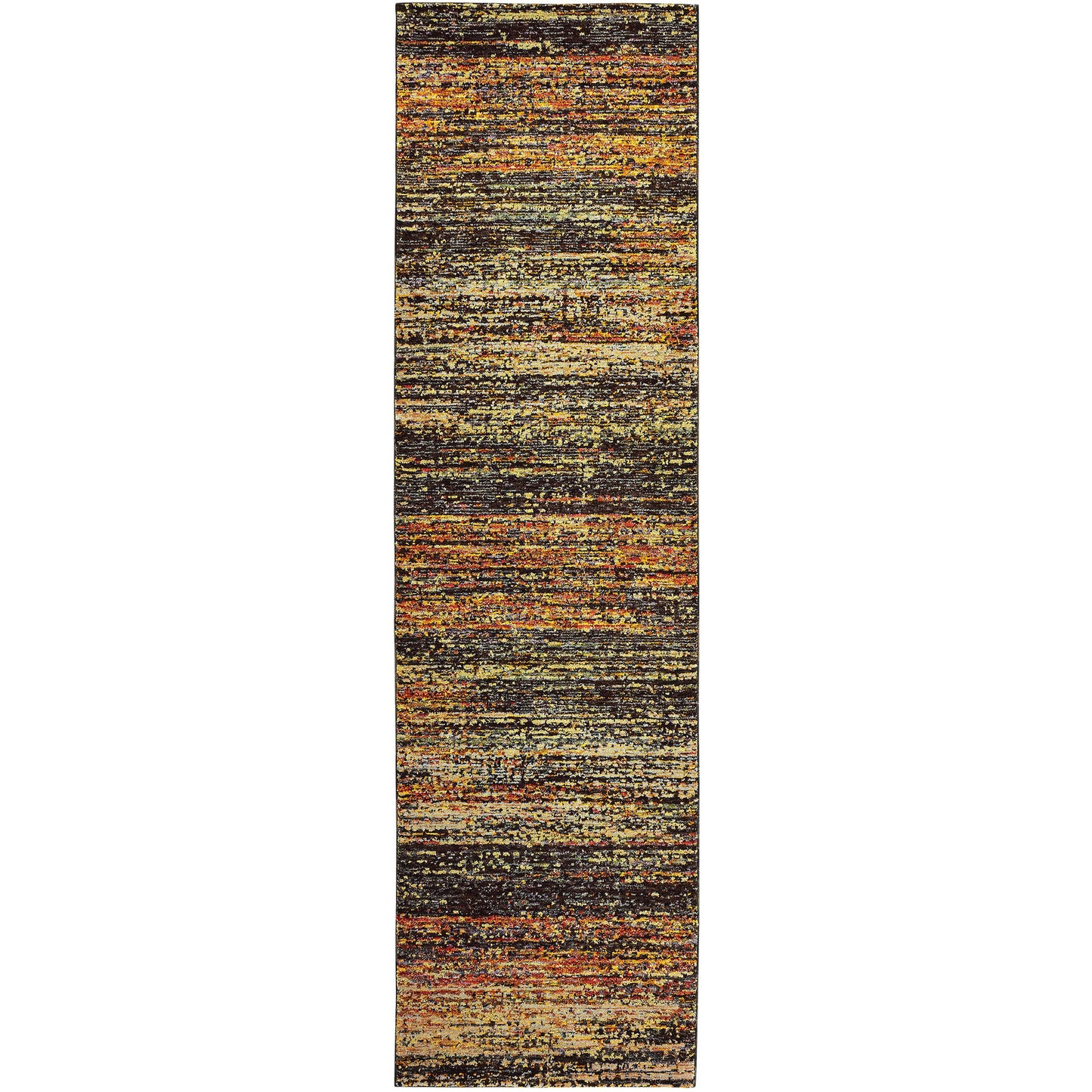 ATLAS 8037C Gold, Charcoal Rug - Oriental Weavers
