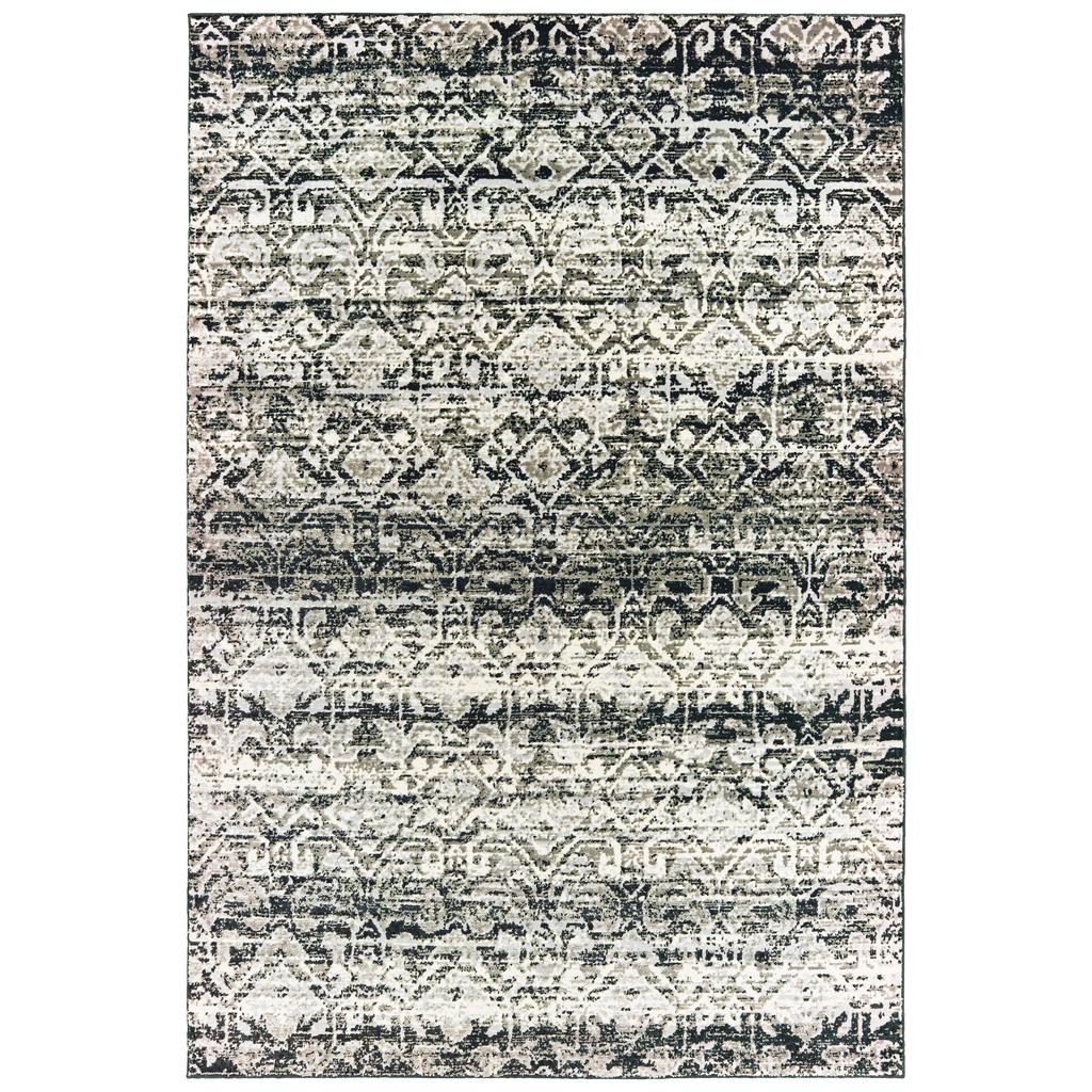 BOWEN 42h Grey Rug - Oriental weavers