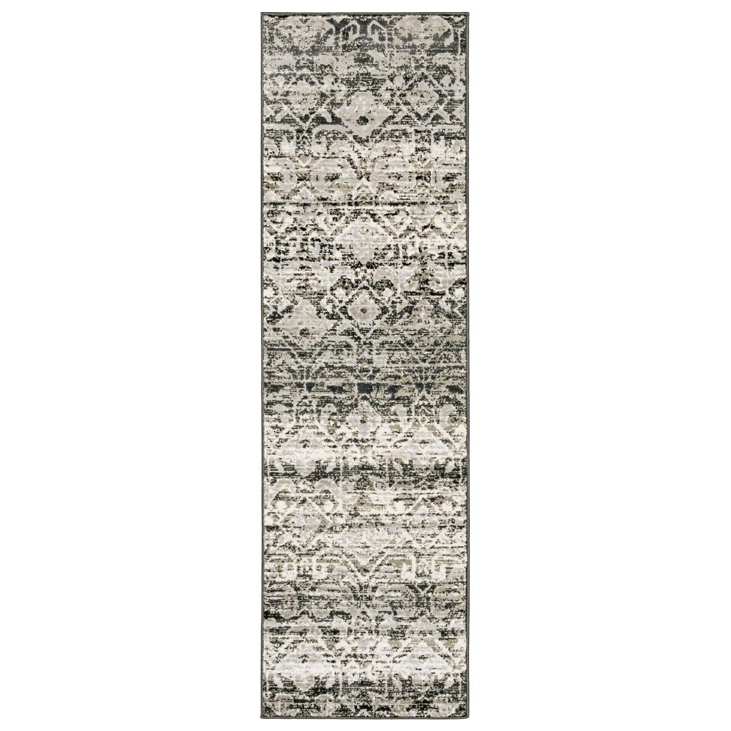 BOWEN 42h Grey Rug - Oriental weavers