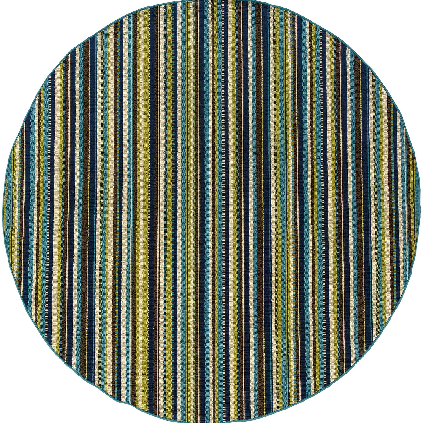 CASPIAN 1004X Blue, Brown Rug - Oriental Weavers